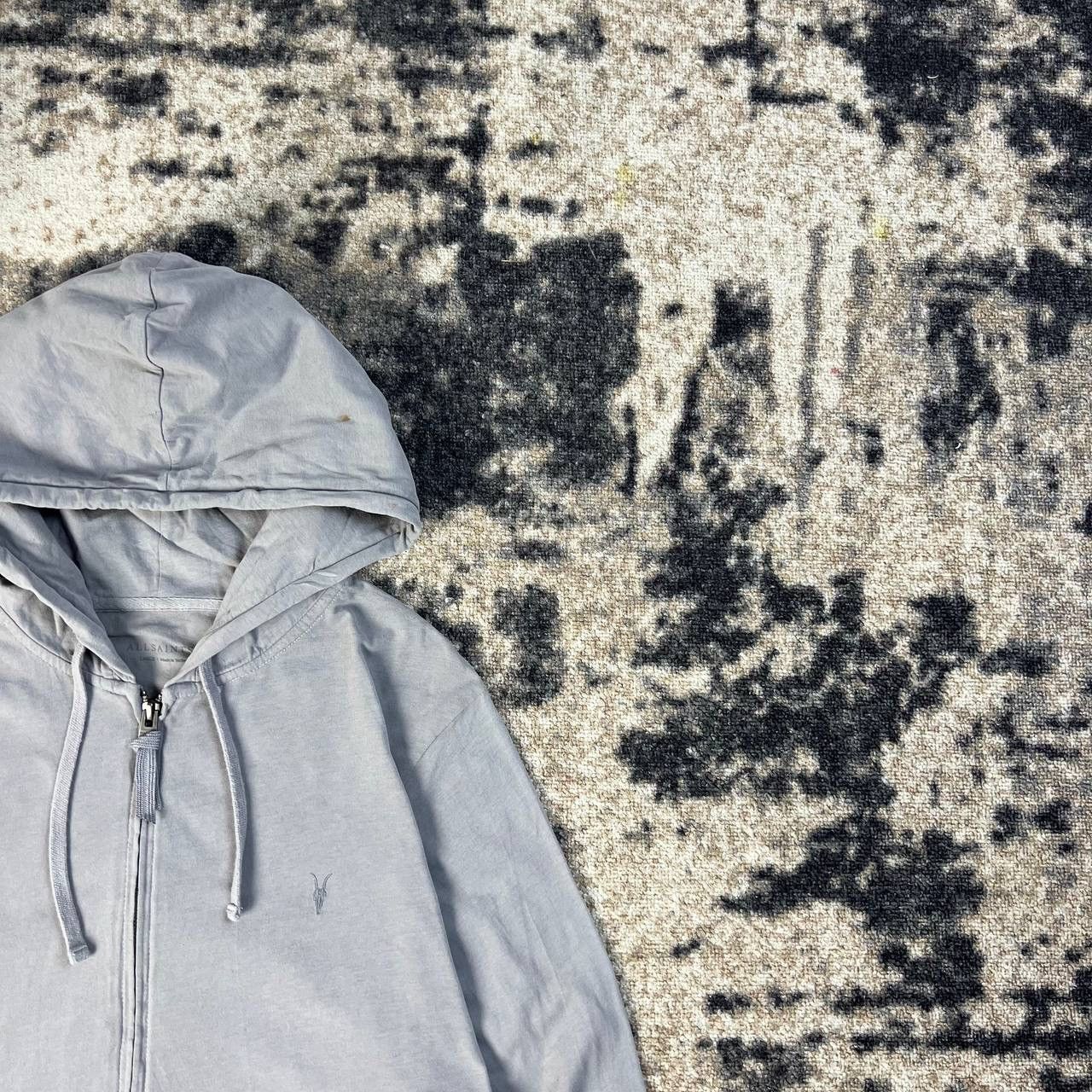 Allsaints Allsaints Luxury Mini Logo Zip Up Light Hoodie Size US L / EU 52-54 / 3 - 2 Thumbnail
