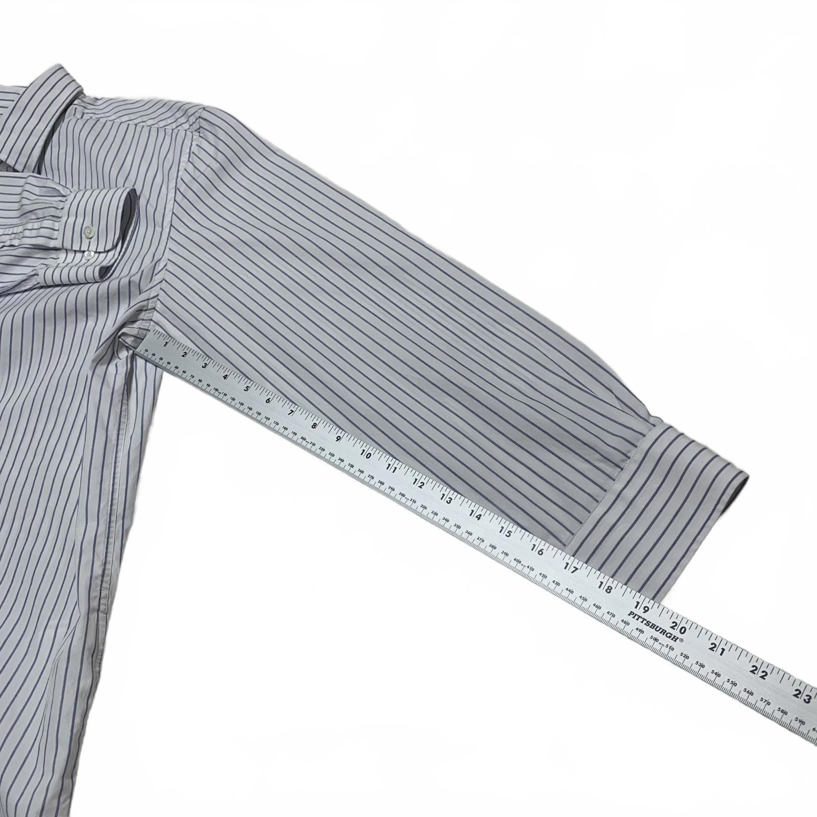 Banana Republic Banana Republic XL Slim Fit Striped Button-Up Shirt Size US XL / EU 56 / 4 - 3 Thumbnail