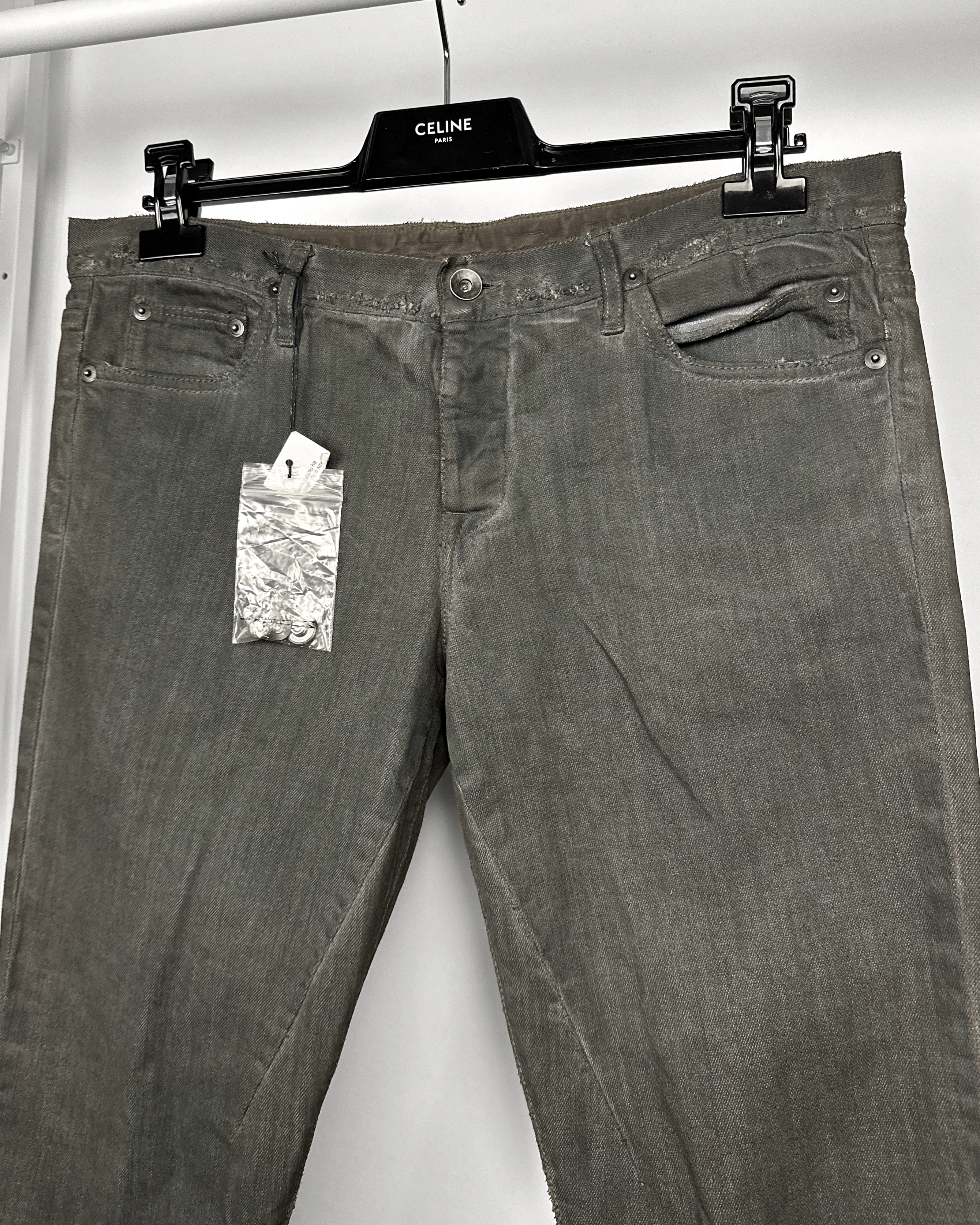Rick Owens Rick Owens Dark Dirty Detroit Jeans Size US 34 / EU 50 - 4 Thumbnail