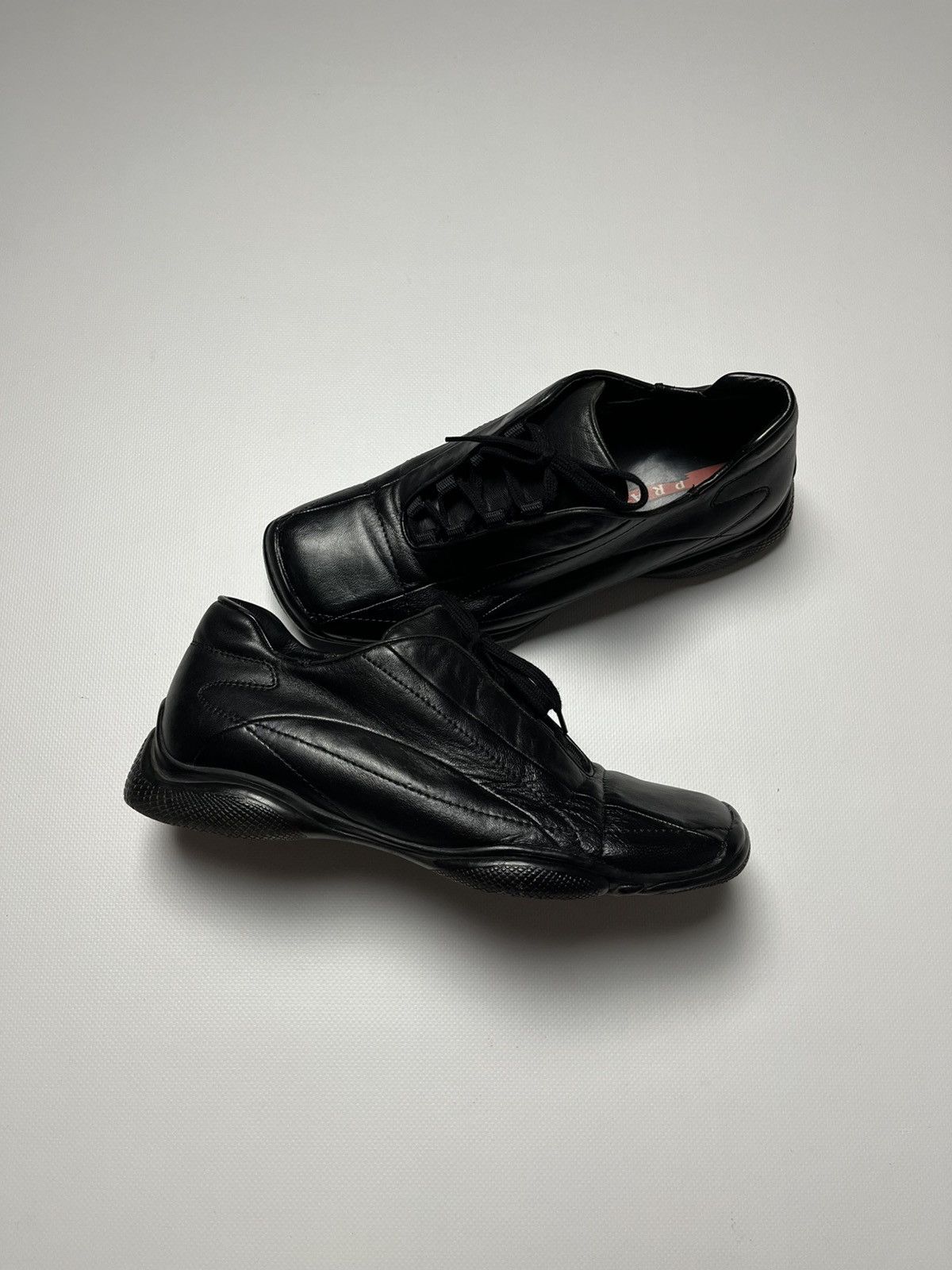 Prada Rare Archive Prada Ombre AW 2007 Leather Sneakers Gradient 