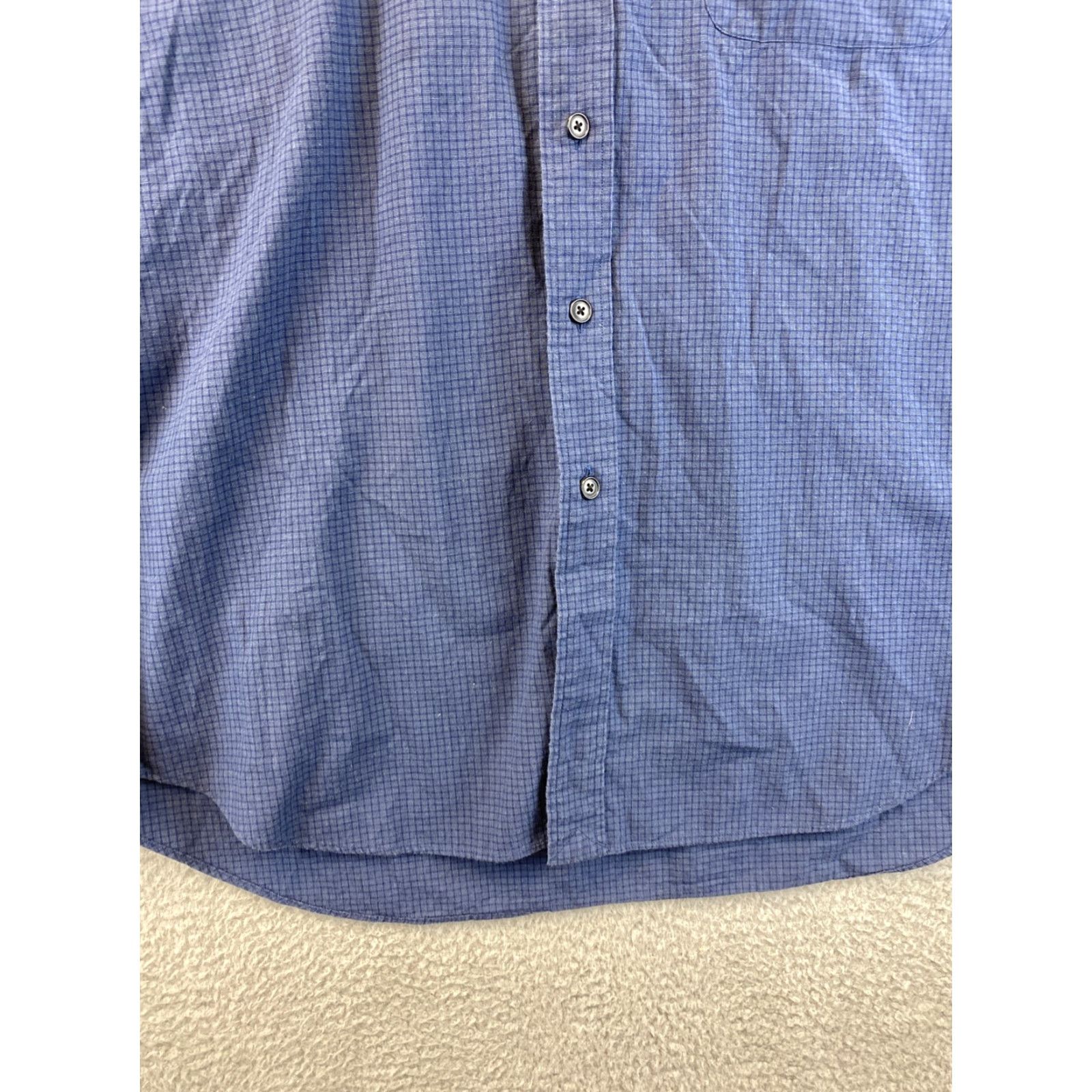 Polo Ralph Lauren VINTAGE Polo Ralph Lauren Shirt Adult XL Indigo Button-Up Casual Mens 80s 90s Classic Size US XL / EU 56 / 4 - 2 Thumbnail