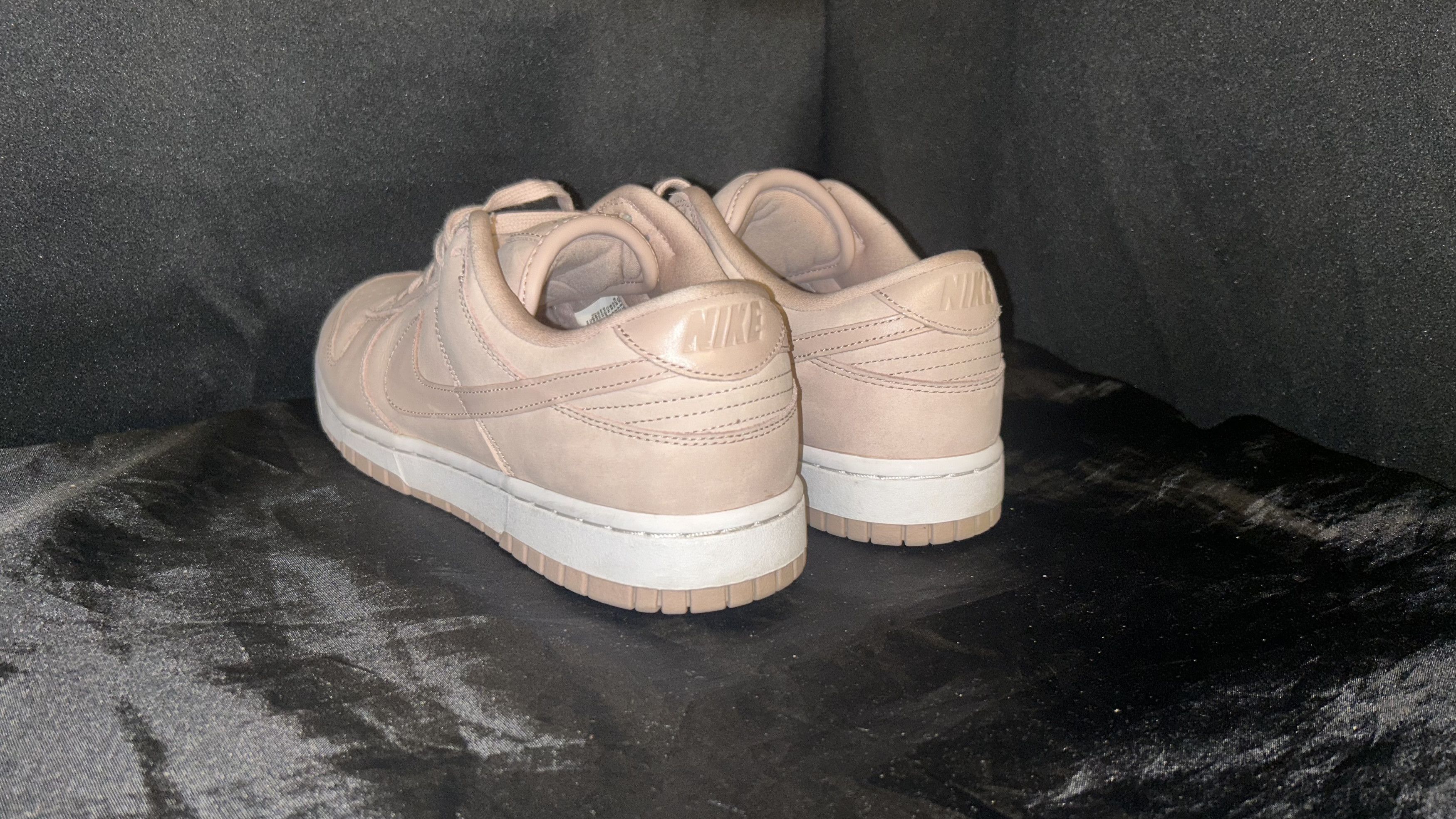 Nike Nike Dunk Low PRM "Pink Oxford" (Women’s) Size US 11 / IT 41 - 2 Thumbnail