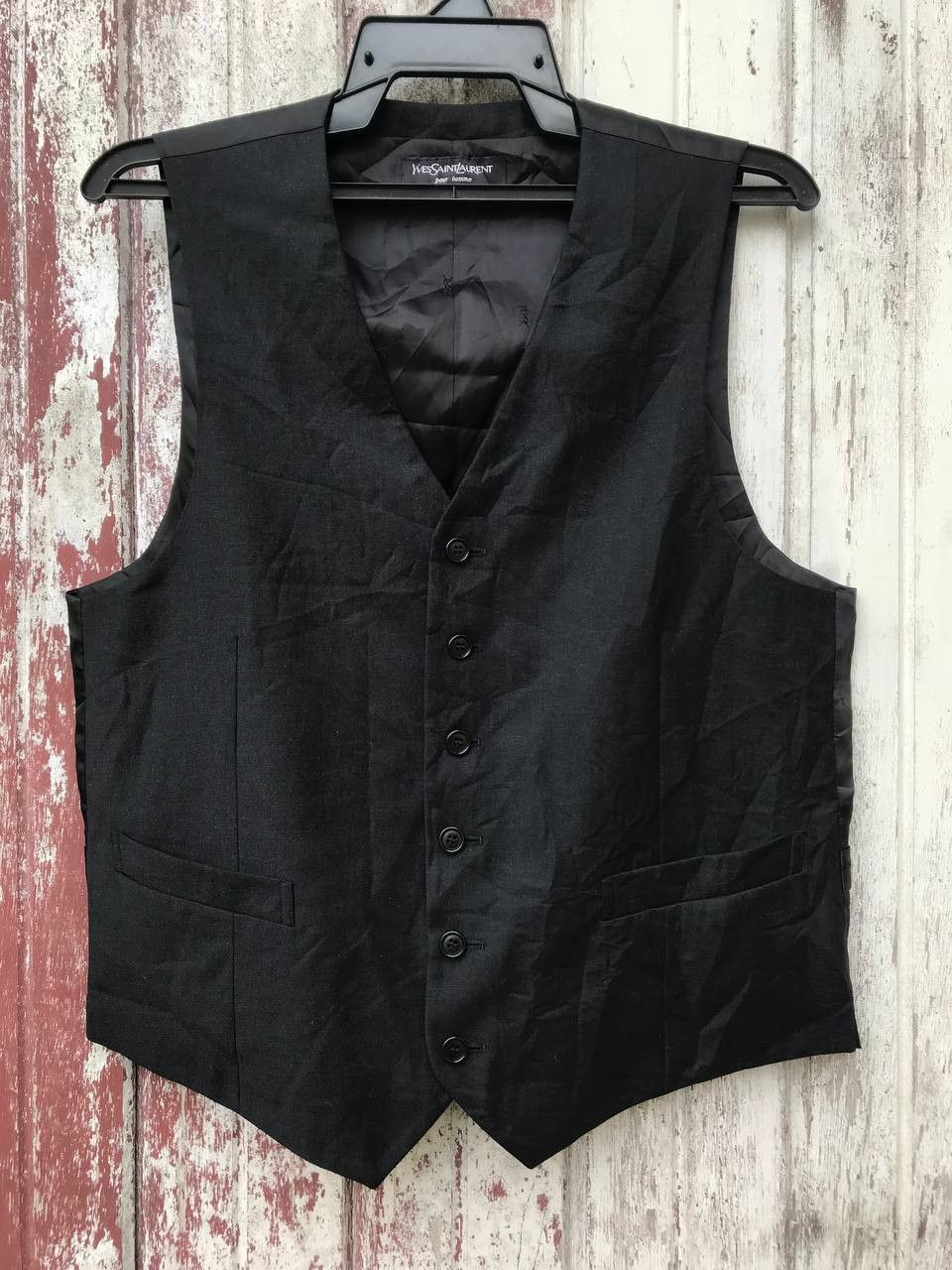 Vintage YSL Pour Homme Vest