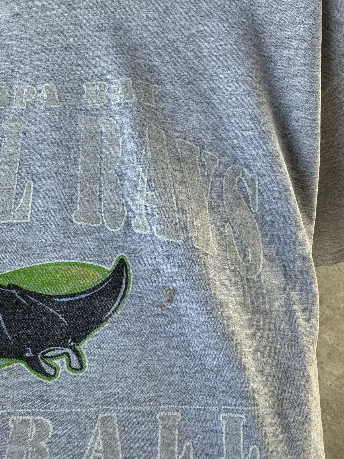 Champion × MLB × Vintage Vintage 90s Devil Rays Champion T Shirt MLB y2k Tee Size US XL / EU 56 / 4 - 4 Thumbnail