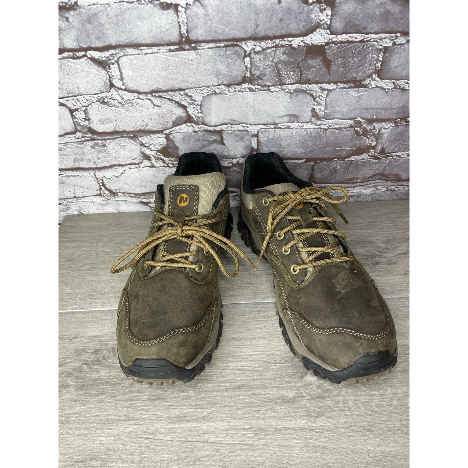 Merrell Merrell Kangaroo Performance Leather Trail Hiking Shoes Vibr Size US 12 / EU 45 - 13 Thumbnail