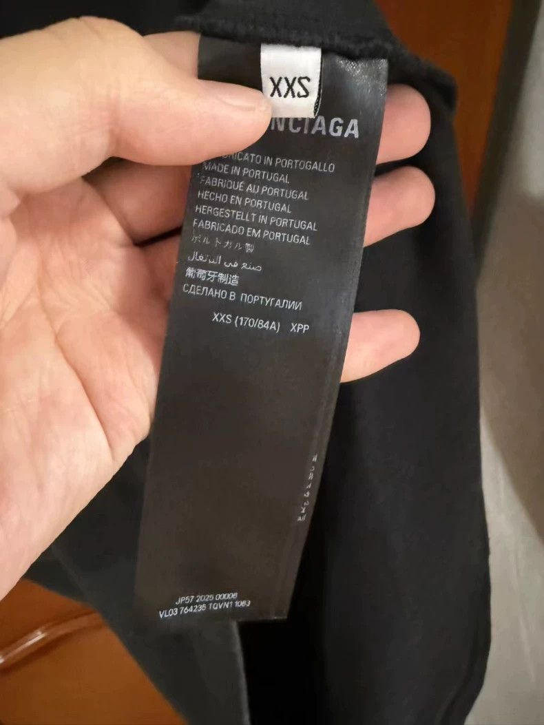 Balenciaga Balenciaga Reflective logo short sleeve Size US XXS / EU 40 - 4 Thumbnail