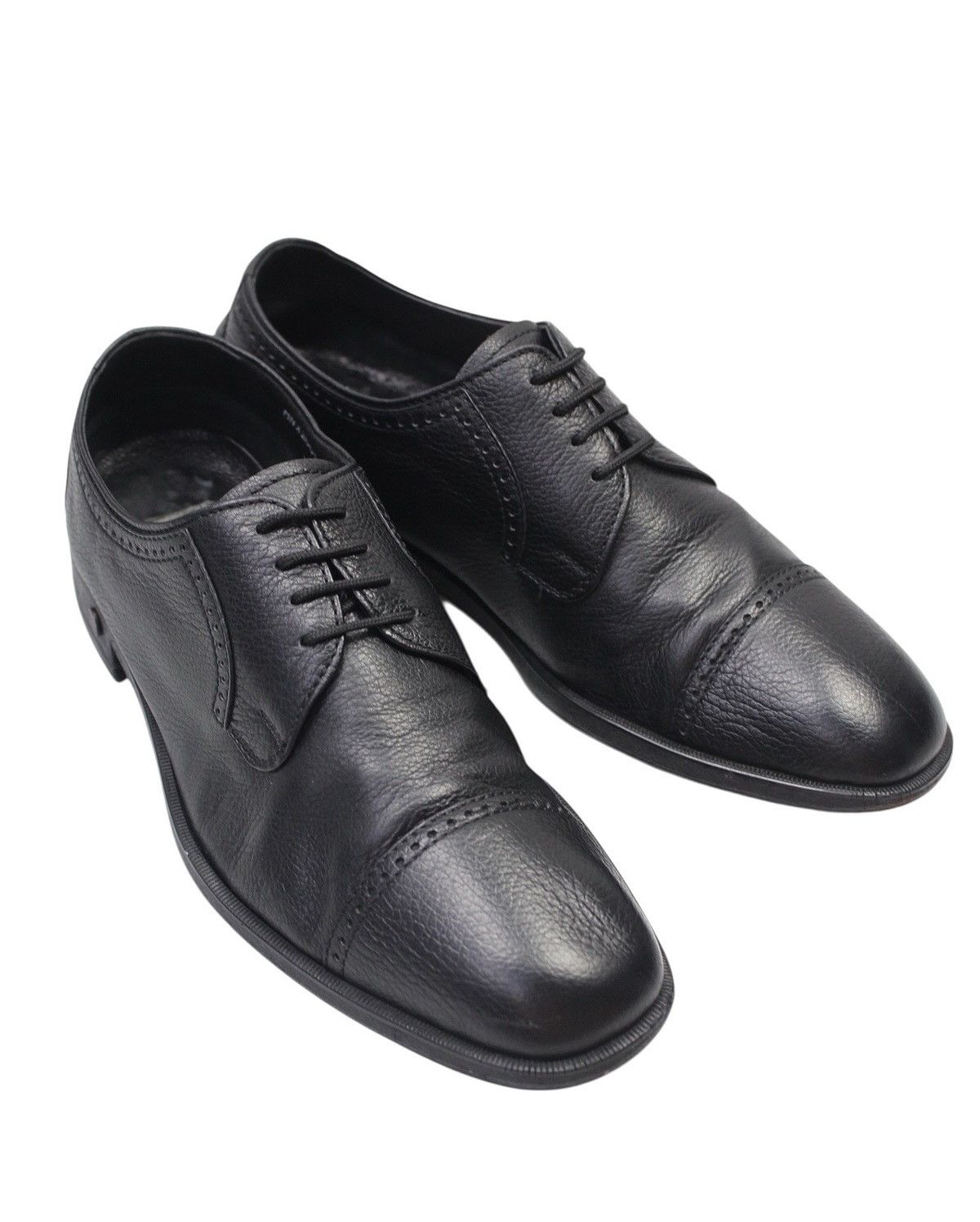 Balenciaga SS2011 BALENCIAGA CLASSIC GRAIN LEATHER CAPTOE OXFORDS Size US 6 / EU 39 - 3 Thumbnail