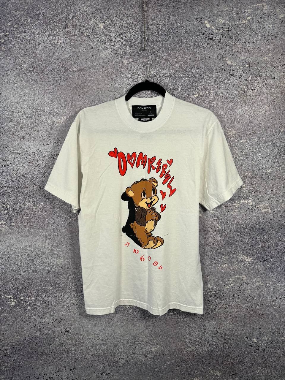 DOMREBEL Dom Rebel Montreal Graphic Print LOVE White T-Shirt Small Size US S / EU 44-46 / 1 - 1 Thumbnail