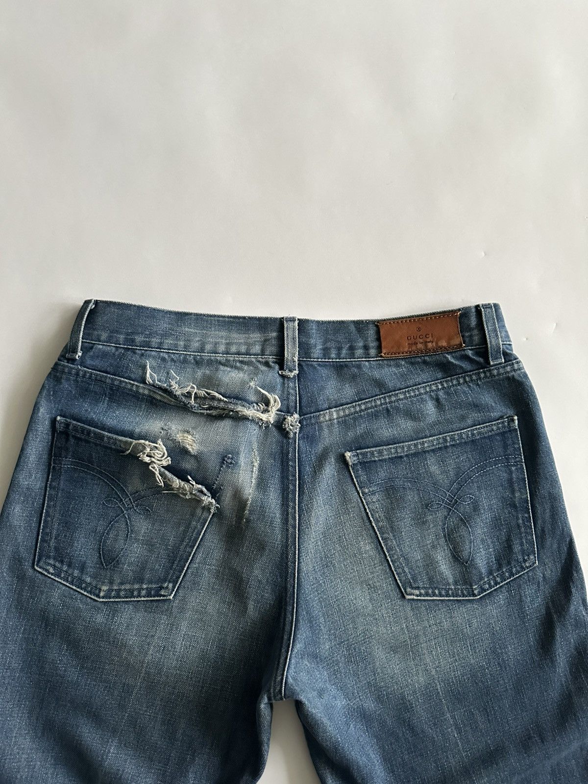 Gucci Gucci by Tom Ford SS04 Denim Jeans Size US 32 / EU 48 - 8 Thumbnail