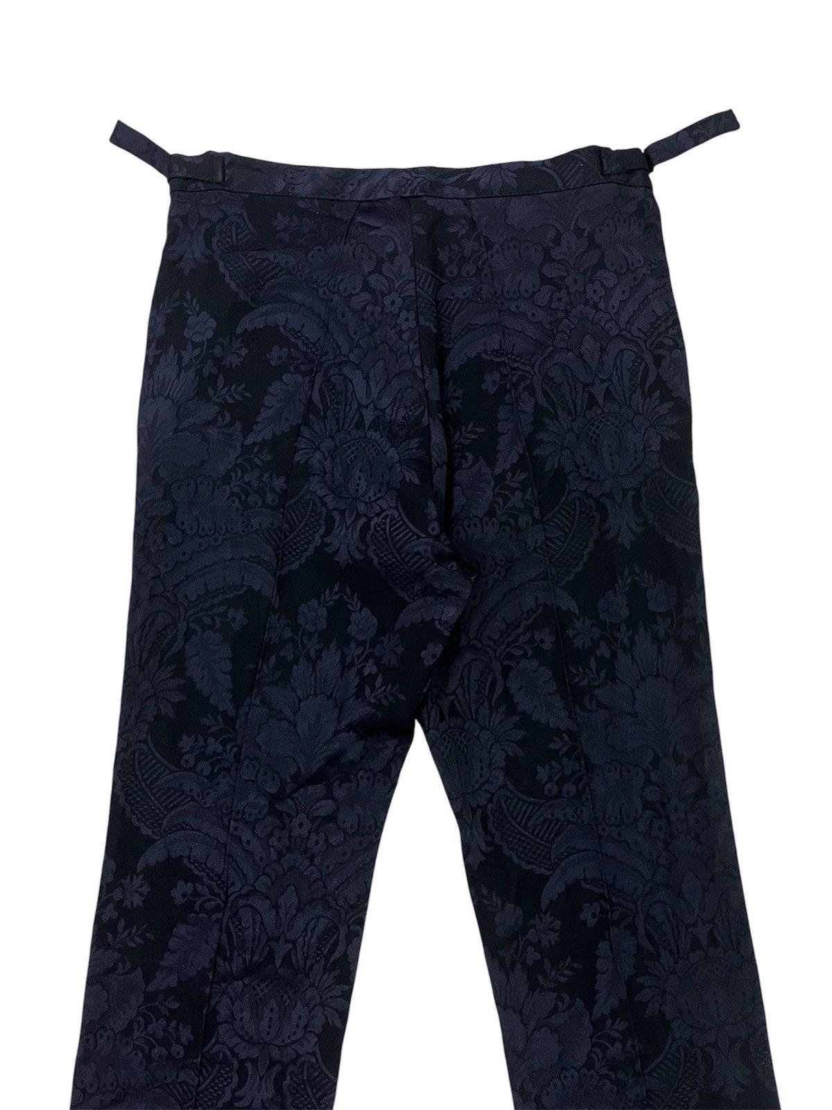 Yohji Yamamoto Yohji Yamamoto Noir Floral Jacquard Pants Size 28" / US 6 / IT 42 - 4 Thumbnail