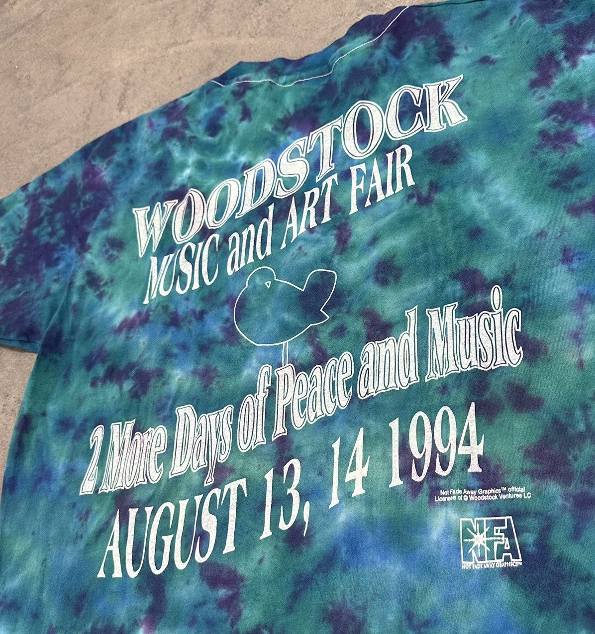Anvil Vintage ‘92 Woodstock Tee Size US XL / EU 56 / 4 - 5 Thumbnail