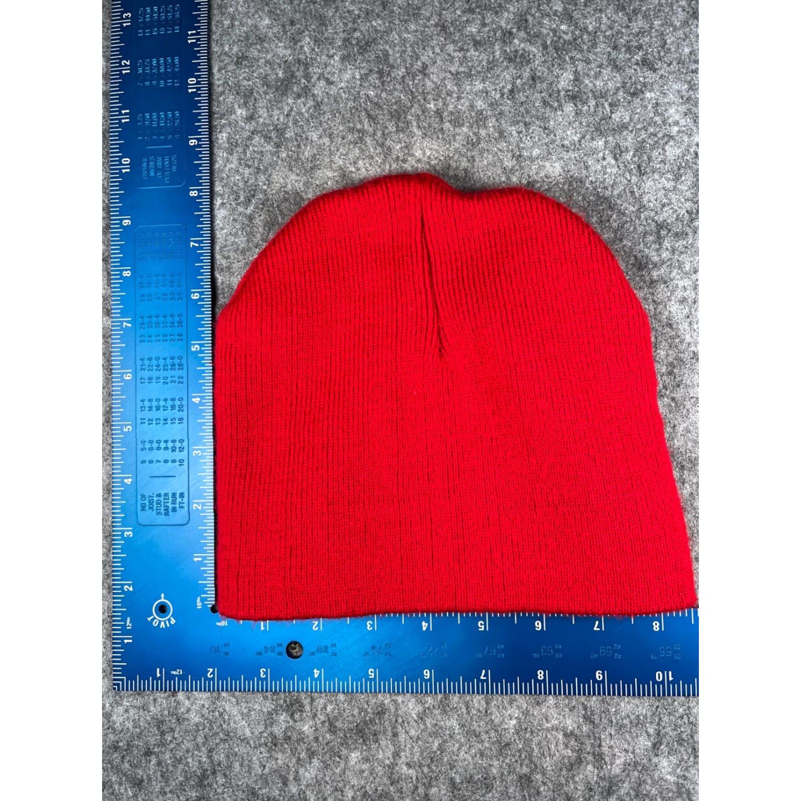 Vintage Capamerica Michael's Kitchen Beanie Toque Adult One Size Red Knit 100% Acrylic Restaurant Hat/Cap Unisex Adults Beanie Size ONE SIZE - 3 Thumbnail