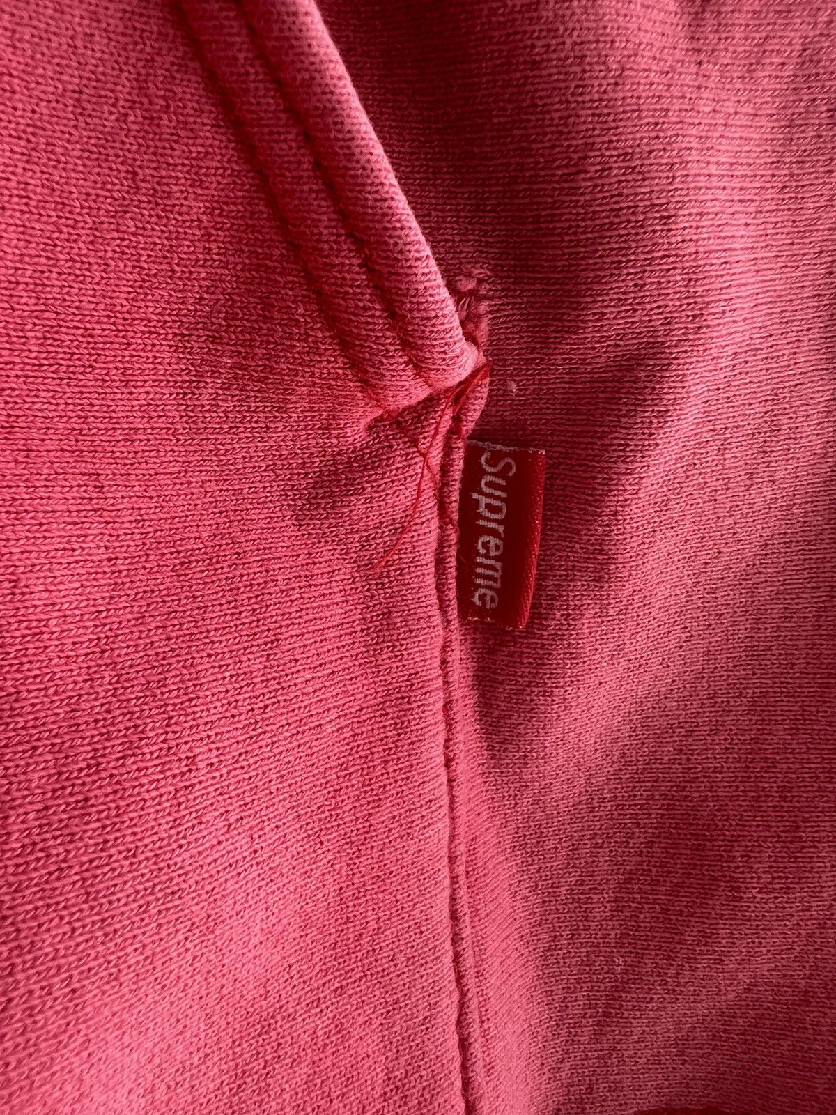 Supreme AW1997 Supreme Reverse Weave Distressed Hoodie Sweater Size US L / EU 52-54 / 3 - 10 Thumbnail
