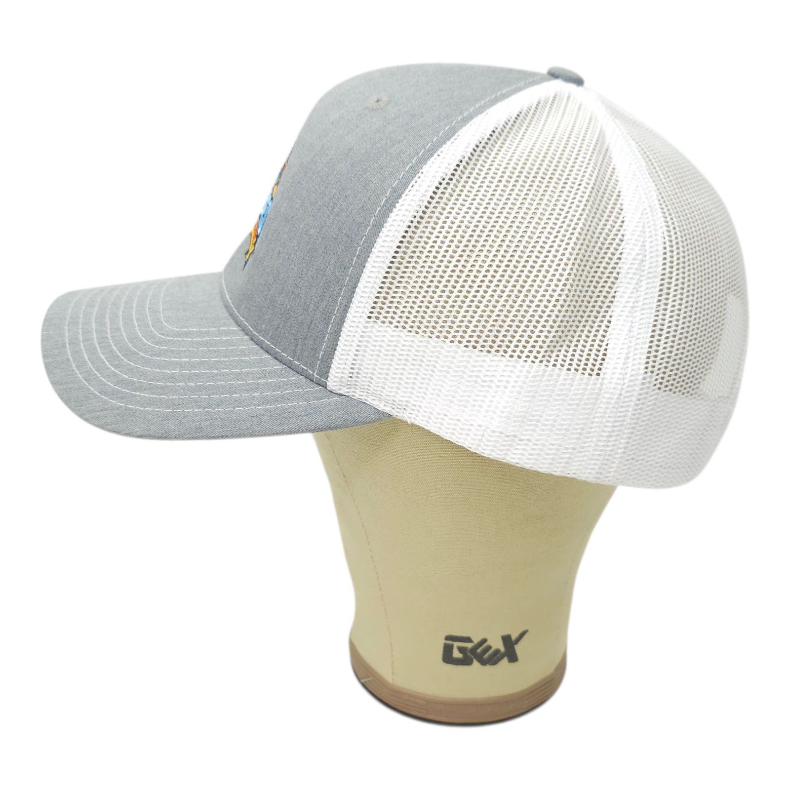 Richardson Bos Best Flooring Trucker Cap Snapback Hat Graphic Mesh Work Size ONE SIZE - 8 Thumbnail