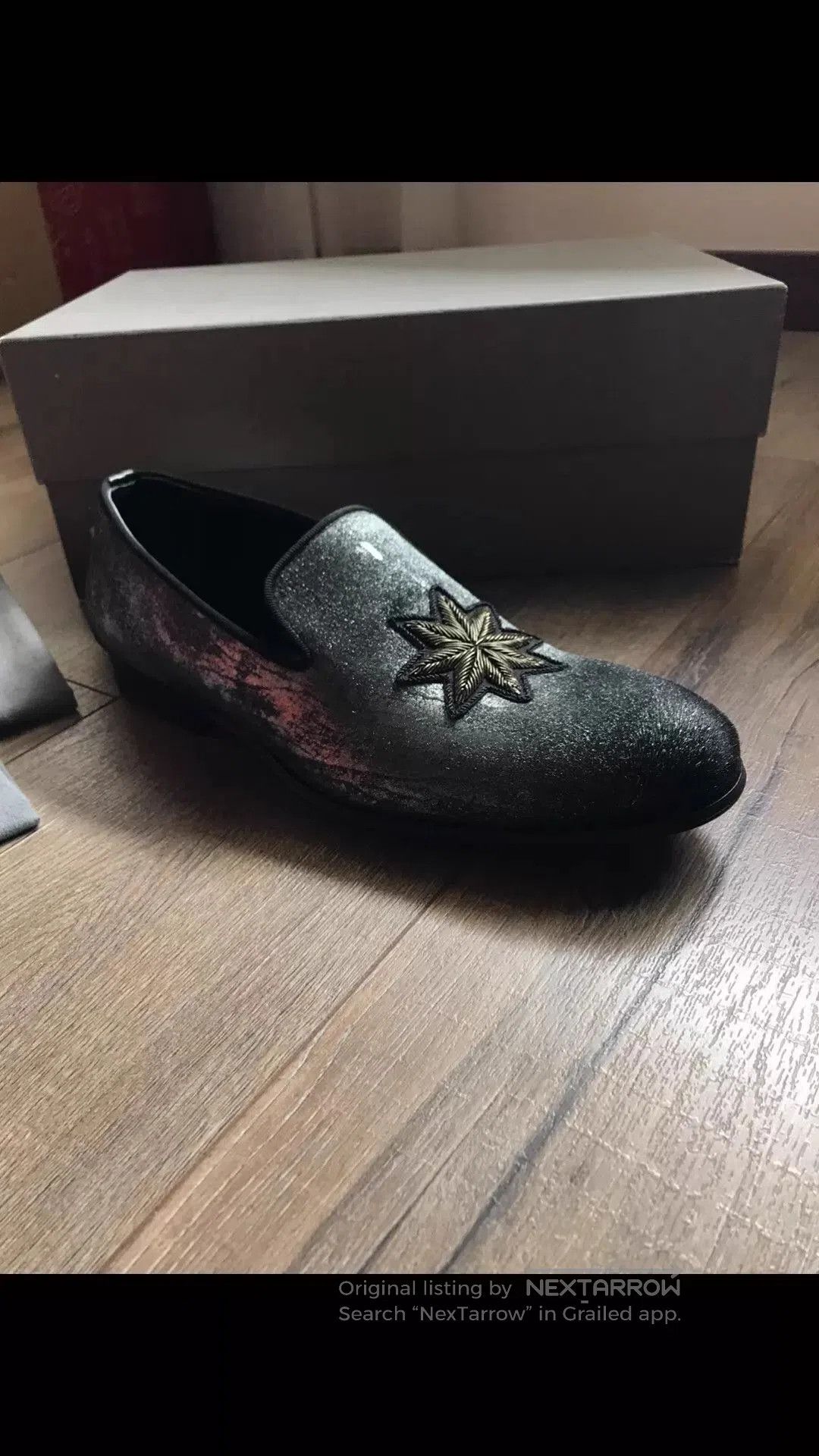 Alexander McQueen Silver Slip. Size US 11 / EU 44 - 5 Thumbnail