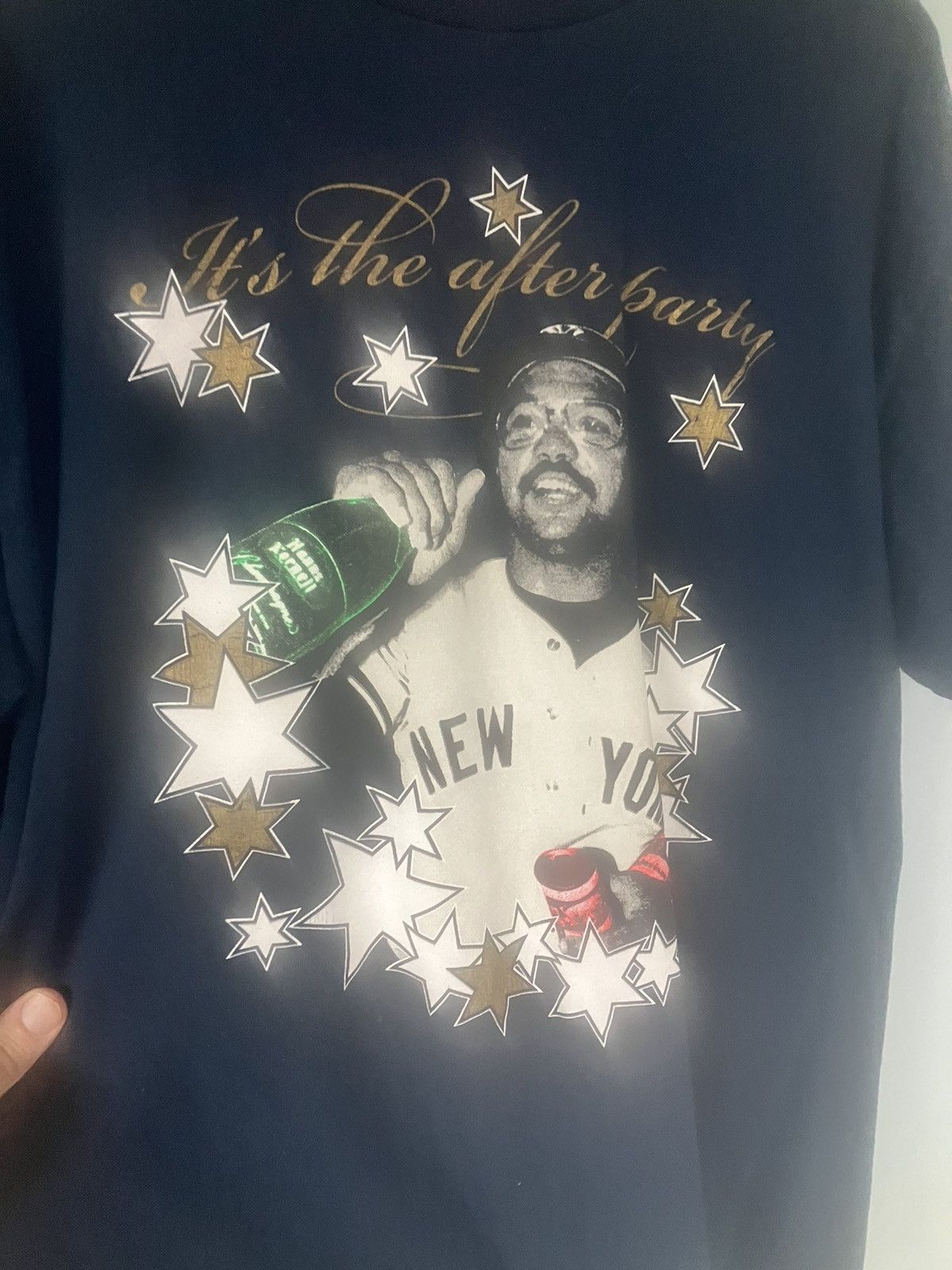 MLB × New York Yankees × Vintage Yankees Reggie Jackson World Series party shirt size xl Size US XL / EU 56 / 4 - 3 Thumbnail