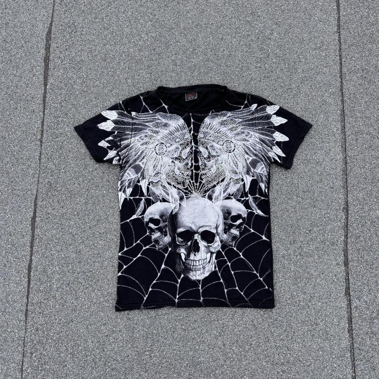 Japanese Brand × Vintage Y2k t-shirt Size US S / EU 44-46 / 1 - 2 Thumbnail