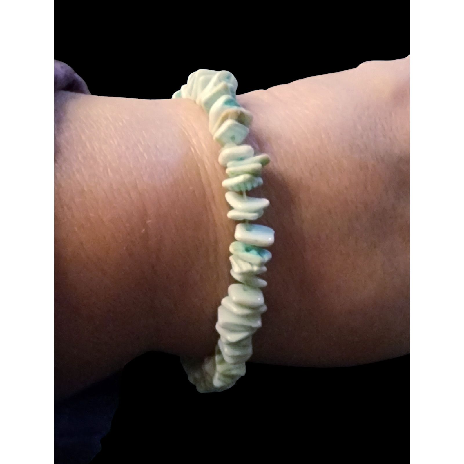 Other Three piece shell Necklace. Bracelet and pierced earrings. Size ONE SIZE - 3 Thumbnail