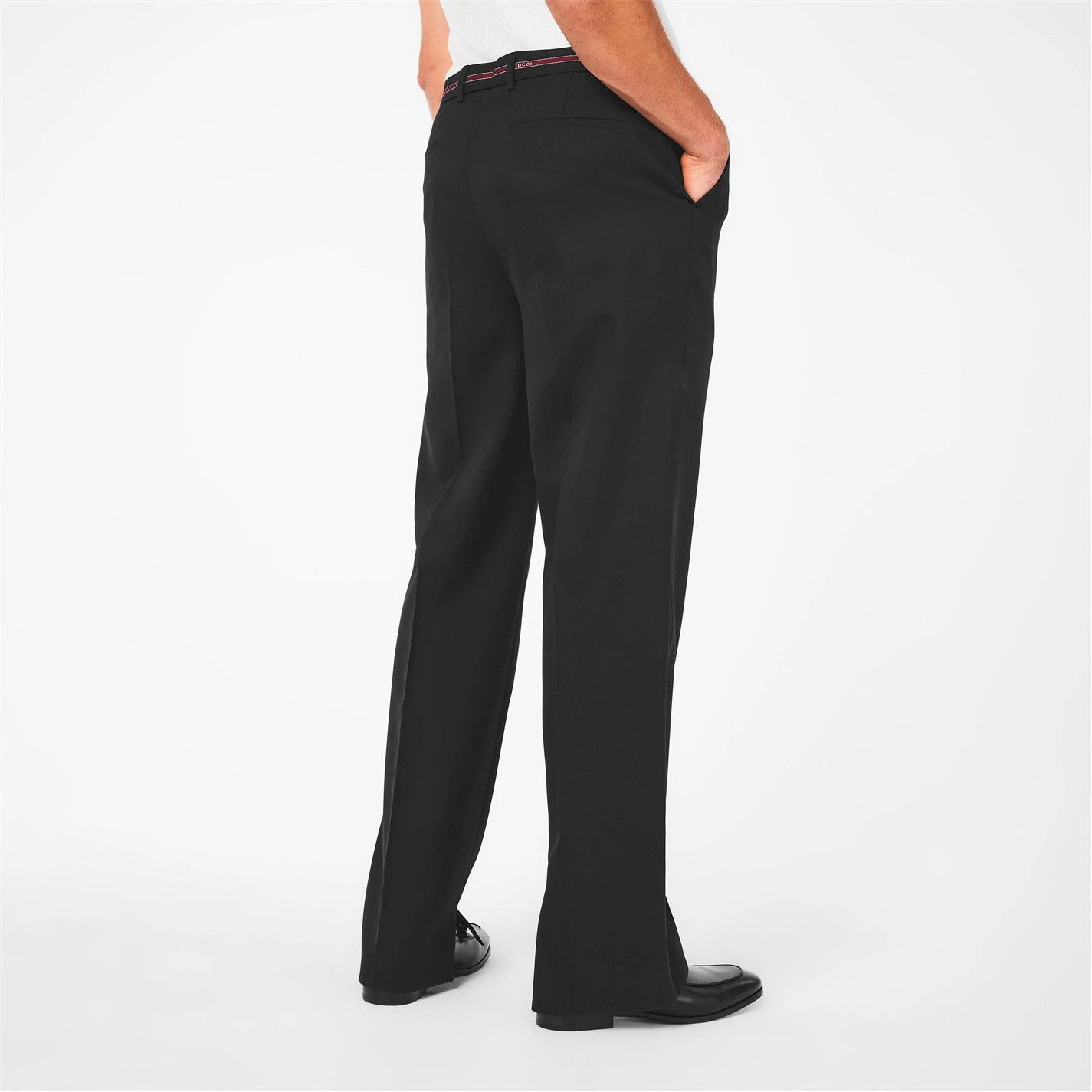 Gucci o1g2r1mq0426 Straight Leg Trousers in Black Size US 36 / EU 52 - 5 Thumbnail