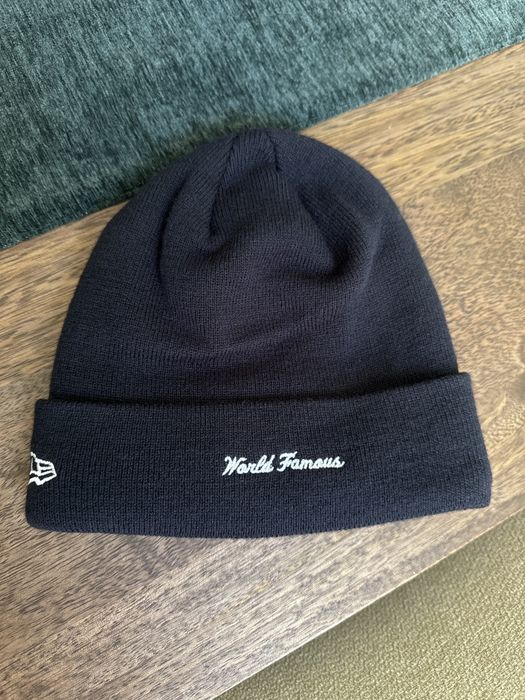 Supreme Supreme New Era Box Logo Beanie Navy | Grailed