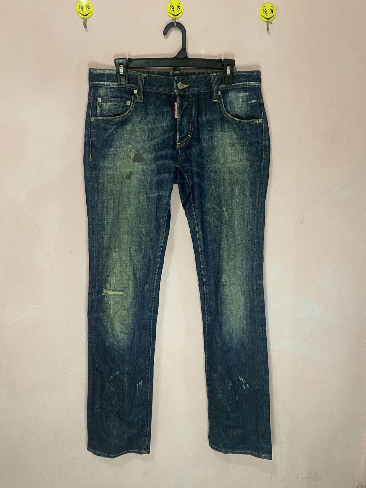 Dsquared2 Dsquared2 distressed denim jeans Size US 32 / EU 48 - 1 Thumbnail