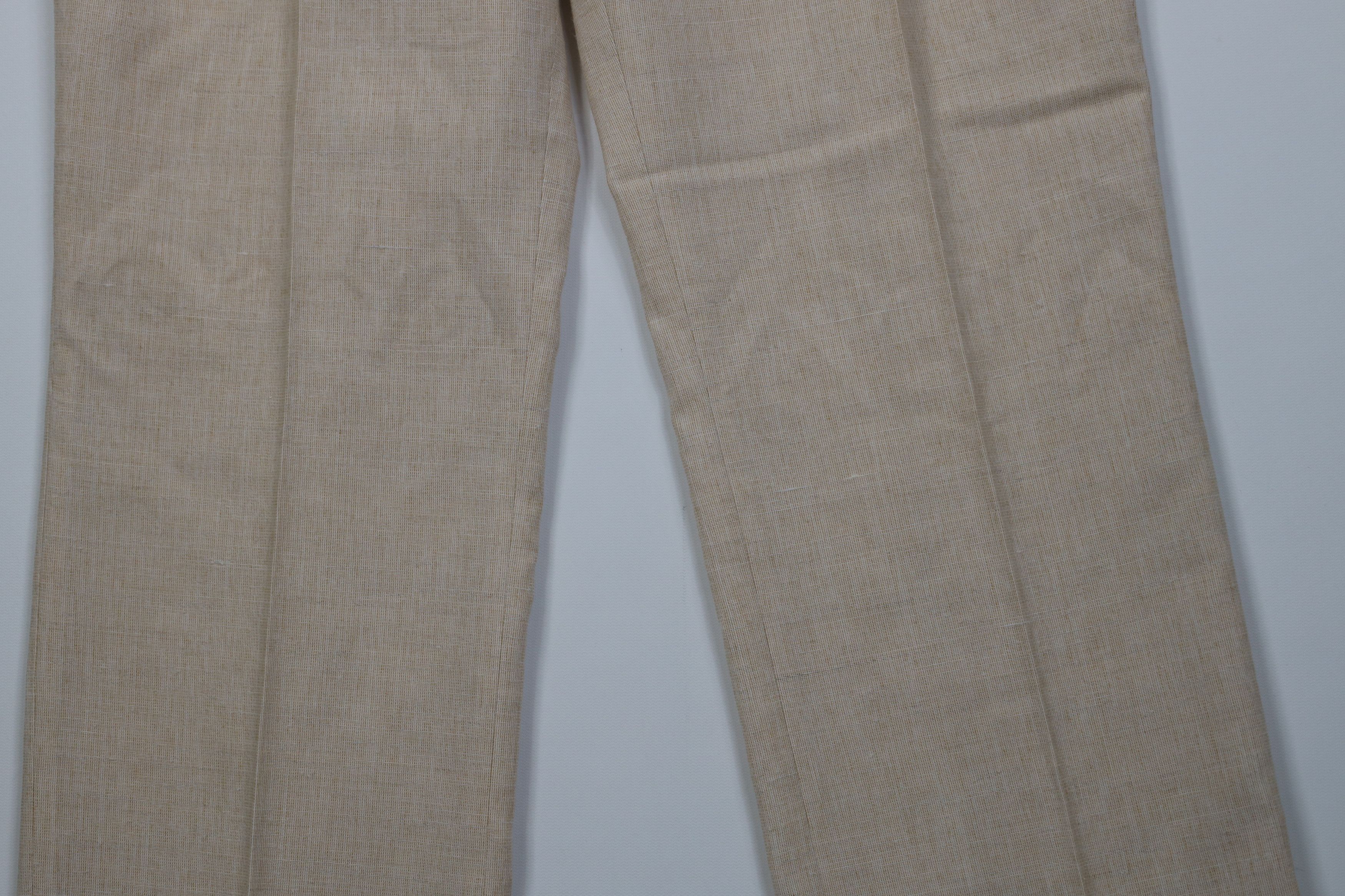 Vintage Vintage 70s Streetwear Knit Flared Wide Leg Chino Pants USA Size US 34 / EU 50 - 3 Thumbnail