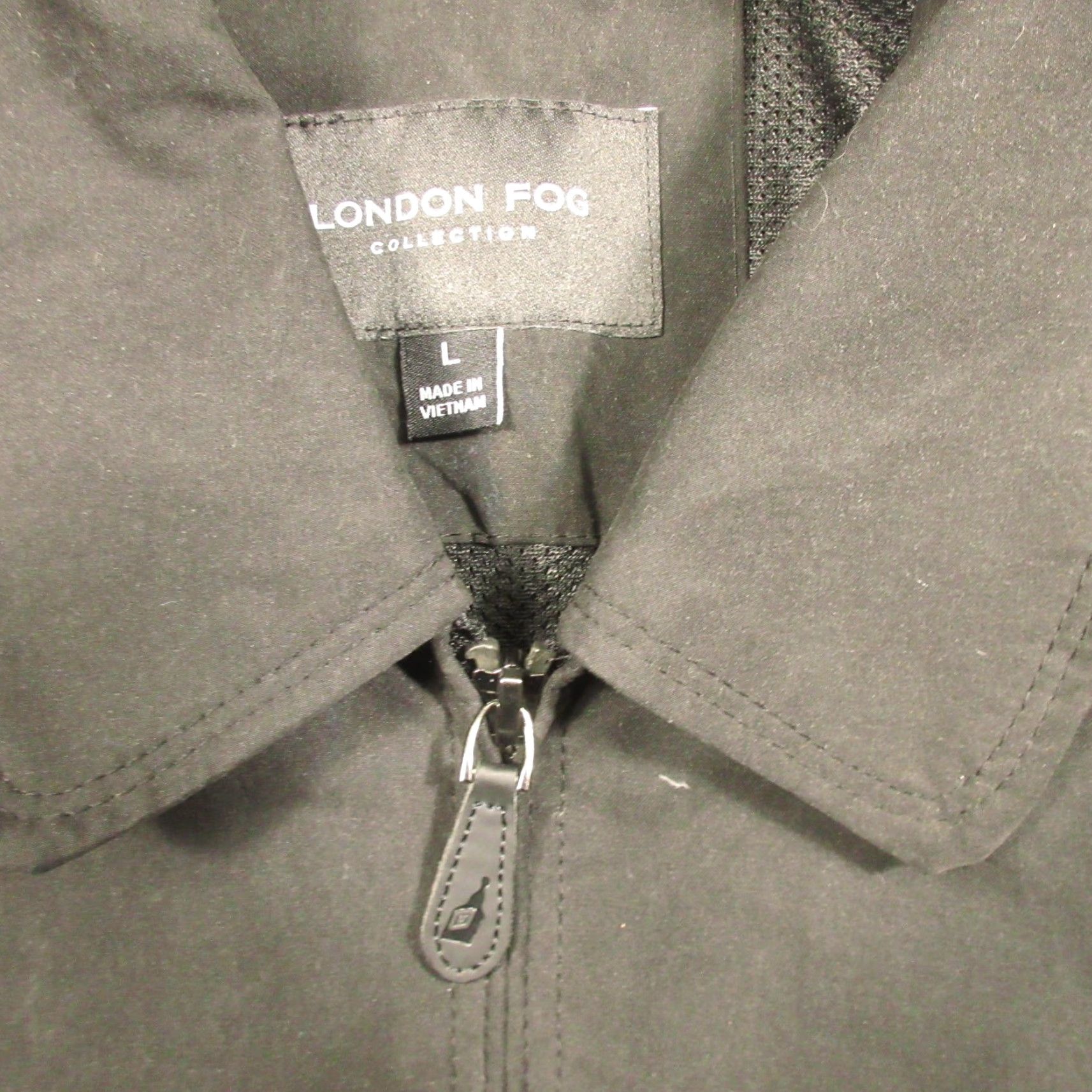 London Fog London Fog Lightweight Golf Jacket Bomber Men's Large Black Lined EUC Size US L / EU 52-54 / 3 - 3 Thumbnail