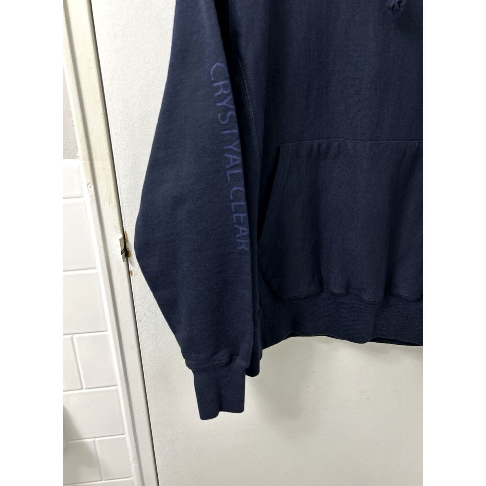 Champion Champion Hoodie Mens M Navy Blue Sweatshirt Pullover L/S Size US M / EU 48-50 / 2 - 6 Thumbnail