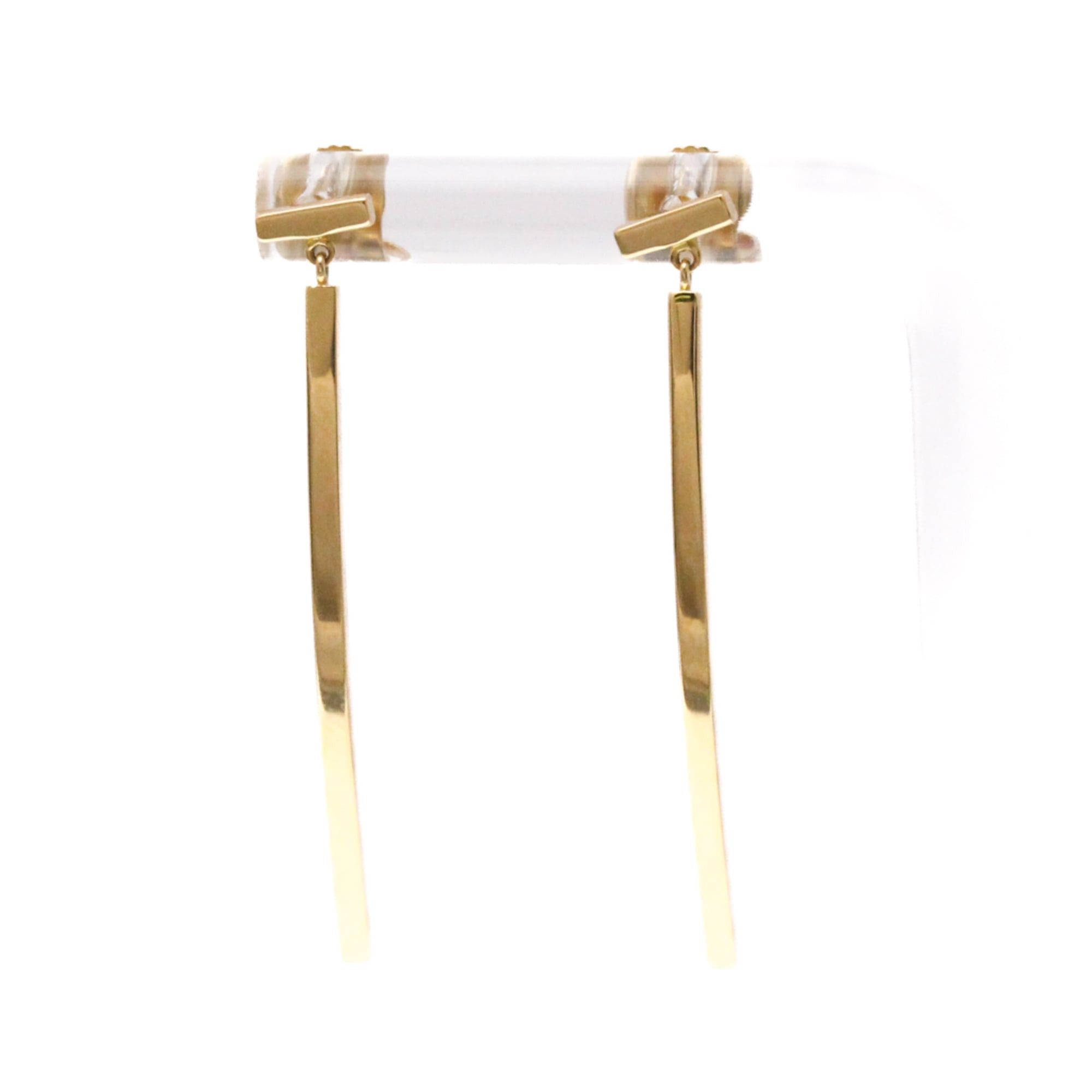 Tiffany T T-bar Earrings No Stone Pink Gold (18K) Drop Earrings Pink Gold