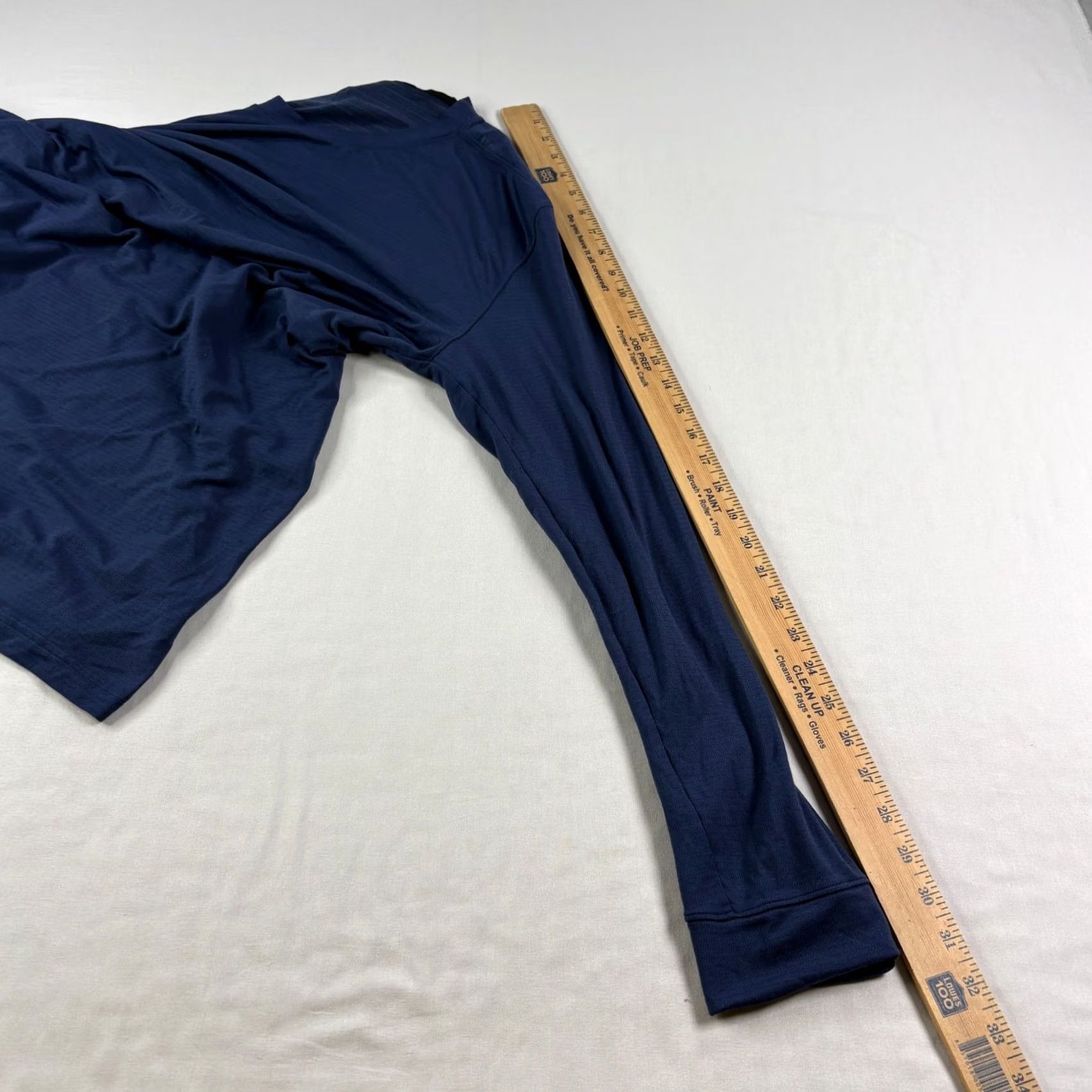 Lululemon Lululemon Drysense Shirt Mens XL Blue Long Sleeve Gym Performance Athleisure Shirt Size US XL / EU 56 / 4 - 5 Thumbnail