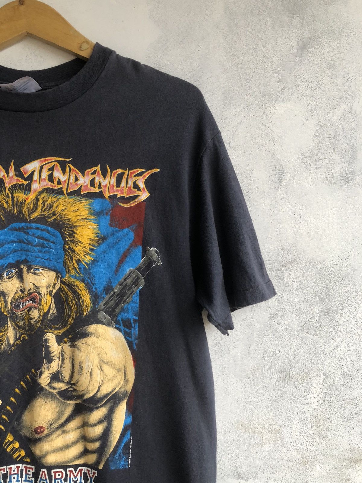 Band Tees × Vintage Vintage 80s Suicidal Tendencies Distressed Size US XL / EU 56 / 4 - 3 Thumbnail