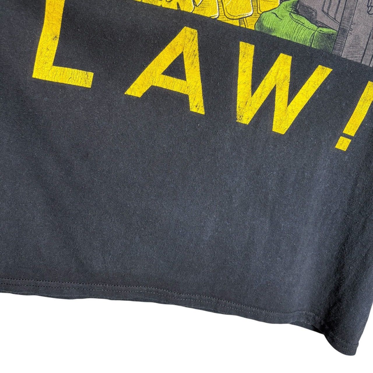 Vintage Vintage Judge Dredd Comics Movie Graphic T-Shirt Size US M / EU 48-50 / 2 - 6 Thumbnail