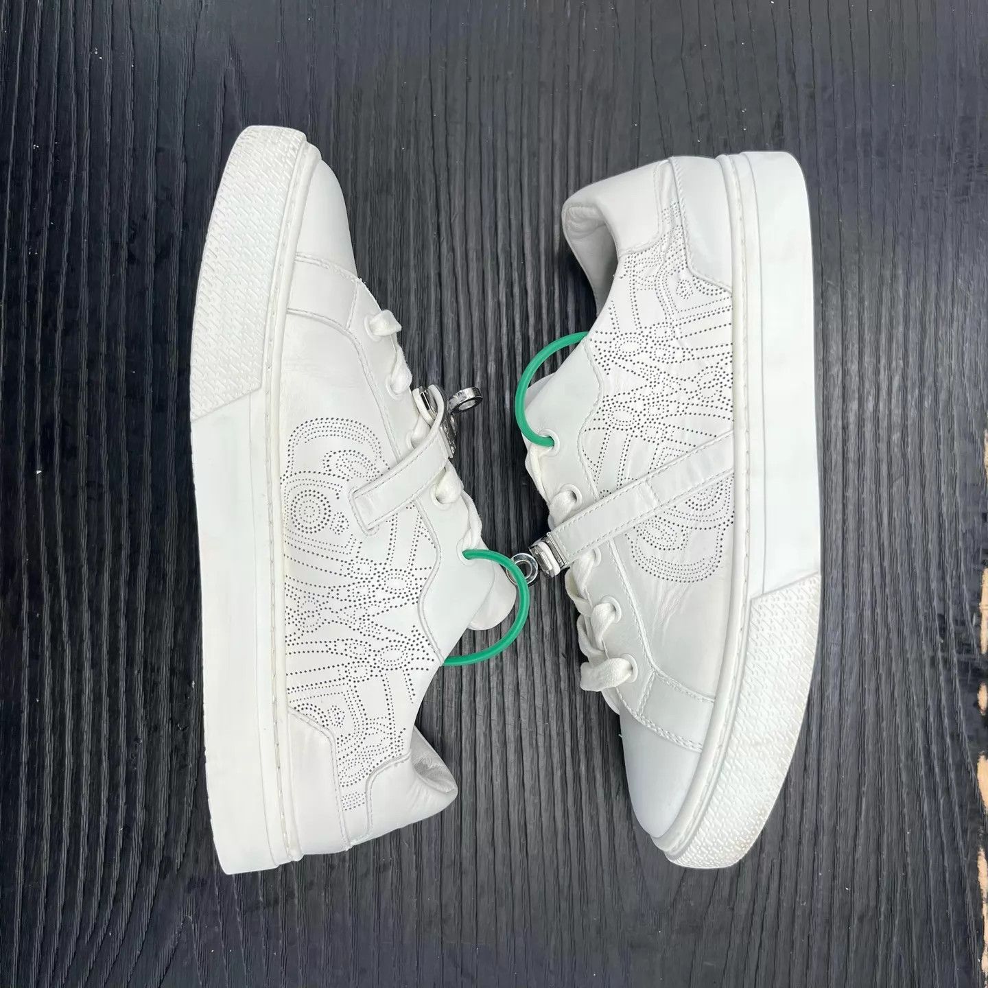 Hermes Hermès Kelly White Sneakers 35 Size US 4.5 / IT 34.5 - 3 Thumbnail