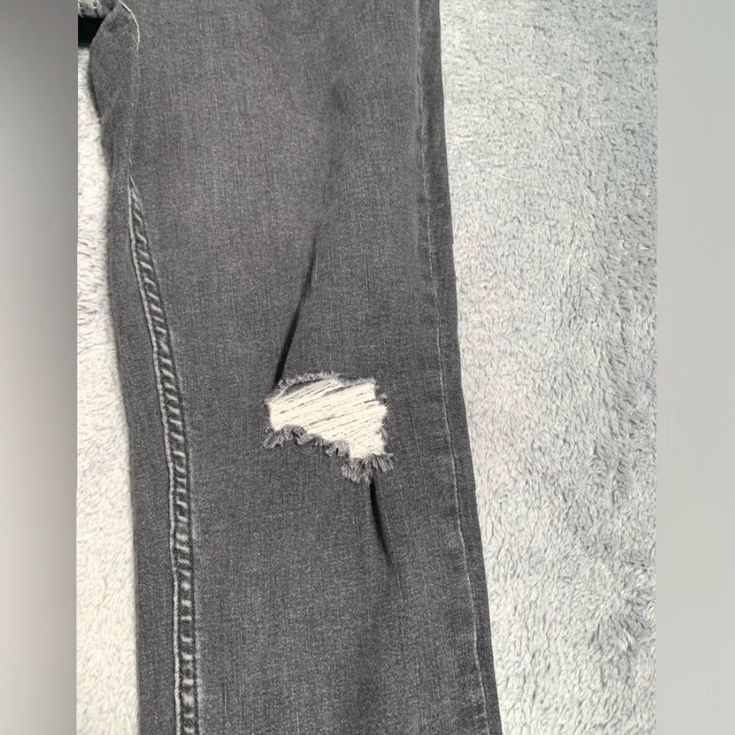 Vintage White fox Distressed Women's Jeans XL Gray Skinny Jeans Women XL Distressed White fox Boutique Distressed Jeans Women XL Gray Skinny Size 40" / US 18 - 6 Thumbnail