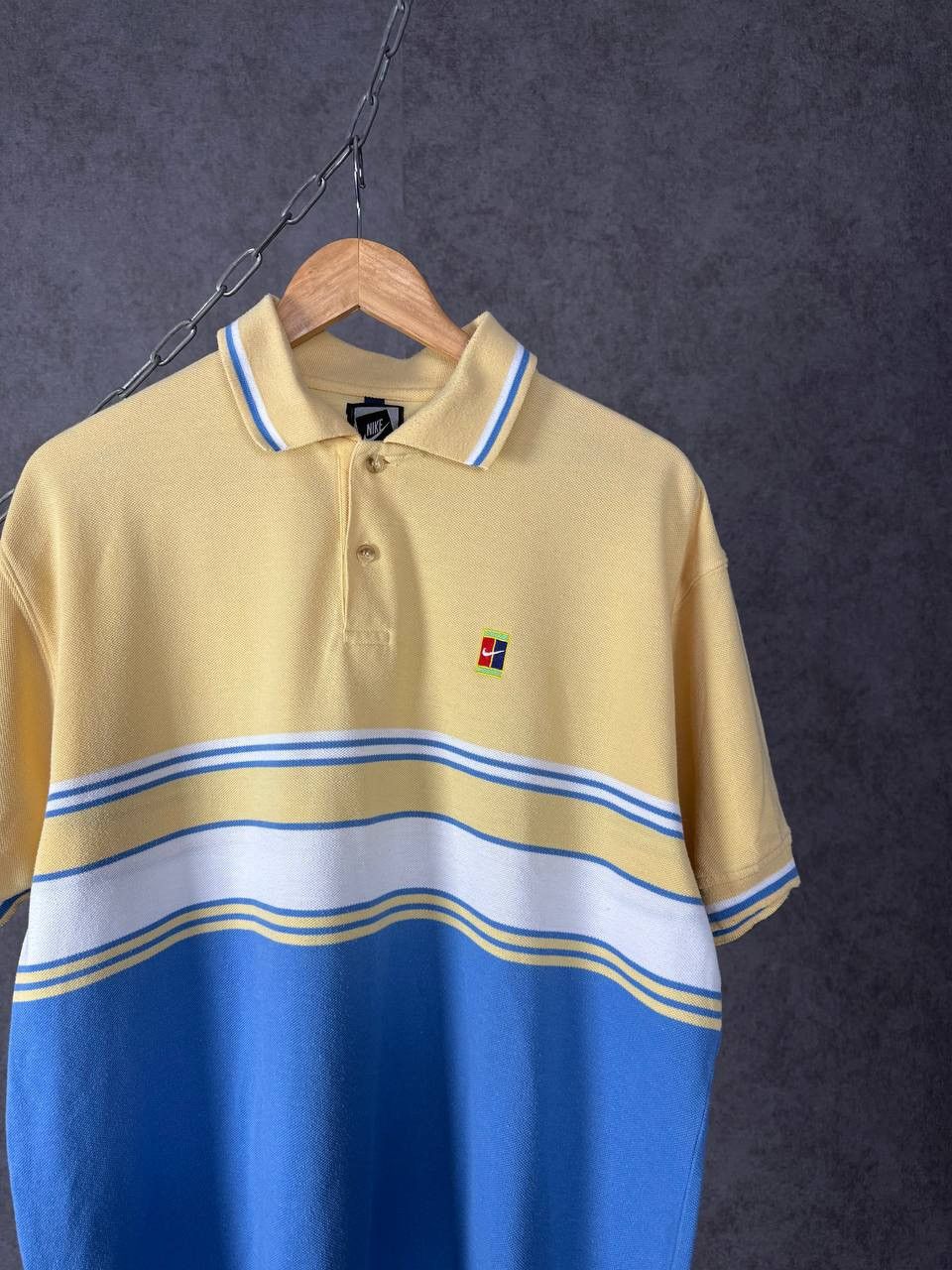 Nike Nike Court vintage bootleg polo tee Size US XL / EU 56 / 4 - 2 Thumbnail