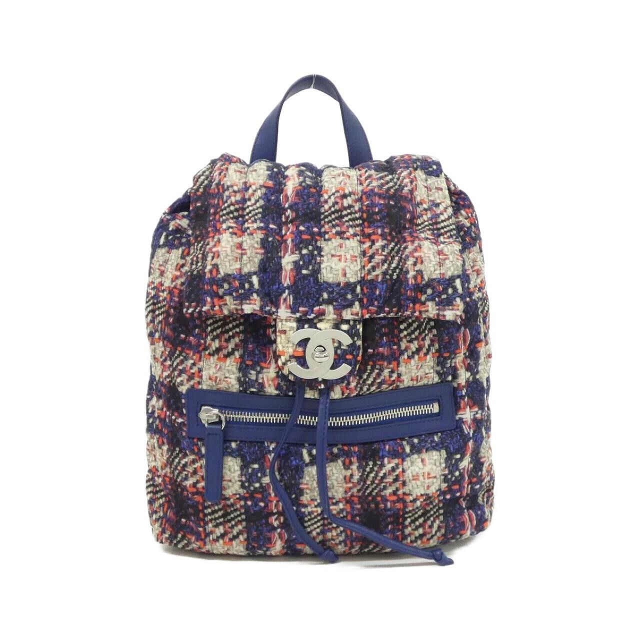 Chanel Chanel Chanel Nylon Backpack Textile Backpack DUTY FREE for USA Size ONE SIZE - 1 Thumbnail