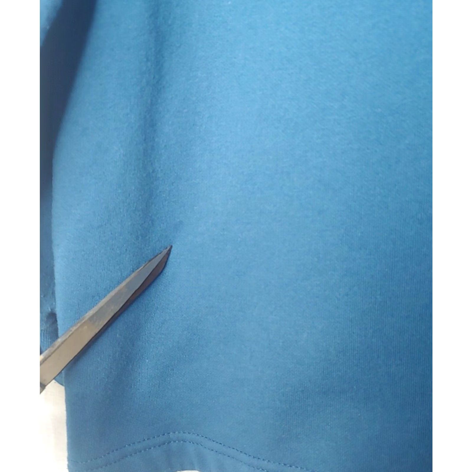 Vintage VINTAGE Morning Sun Cardigan Sweatshirt Large Blue Farm Nature Autumn Leaves Size L / US 10 / IT 46 - 5 Thumbnail