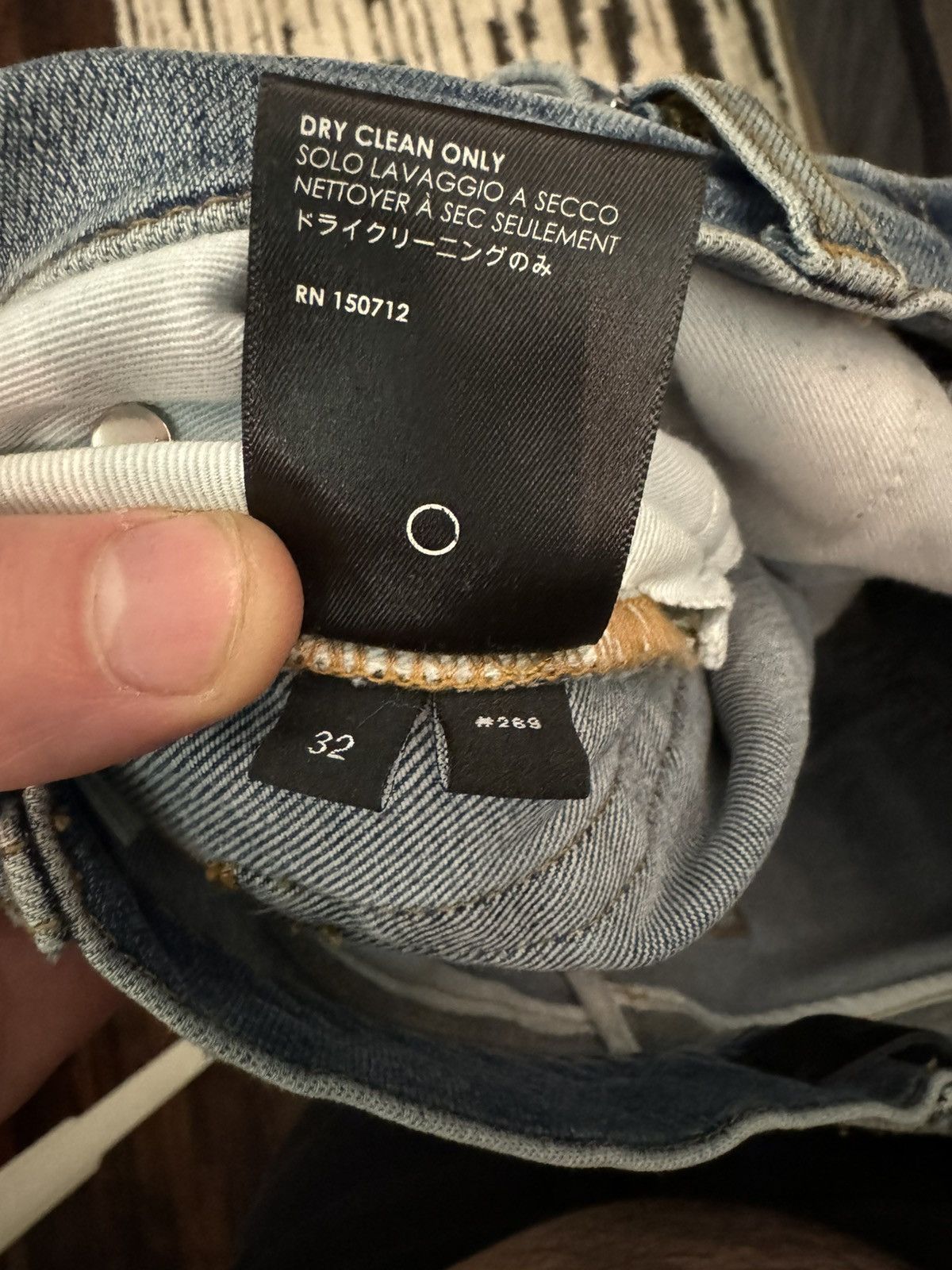 Amiri amiri japanese repair rosebowl jeans patchwork Size US 32 / EU 48 - 10 Thumbnail