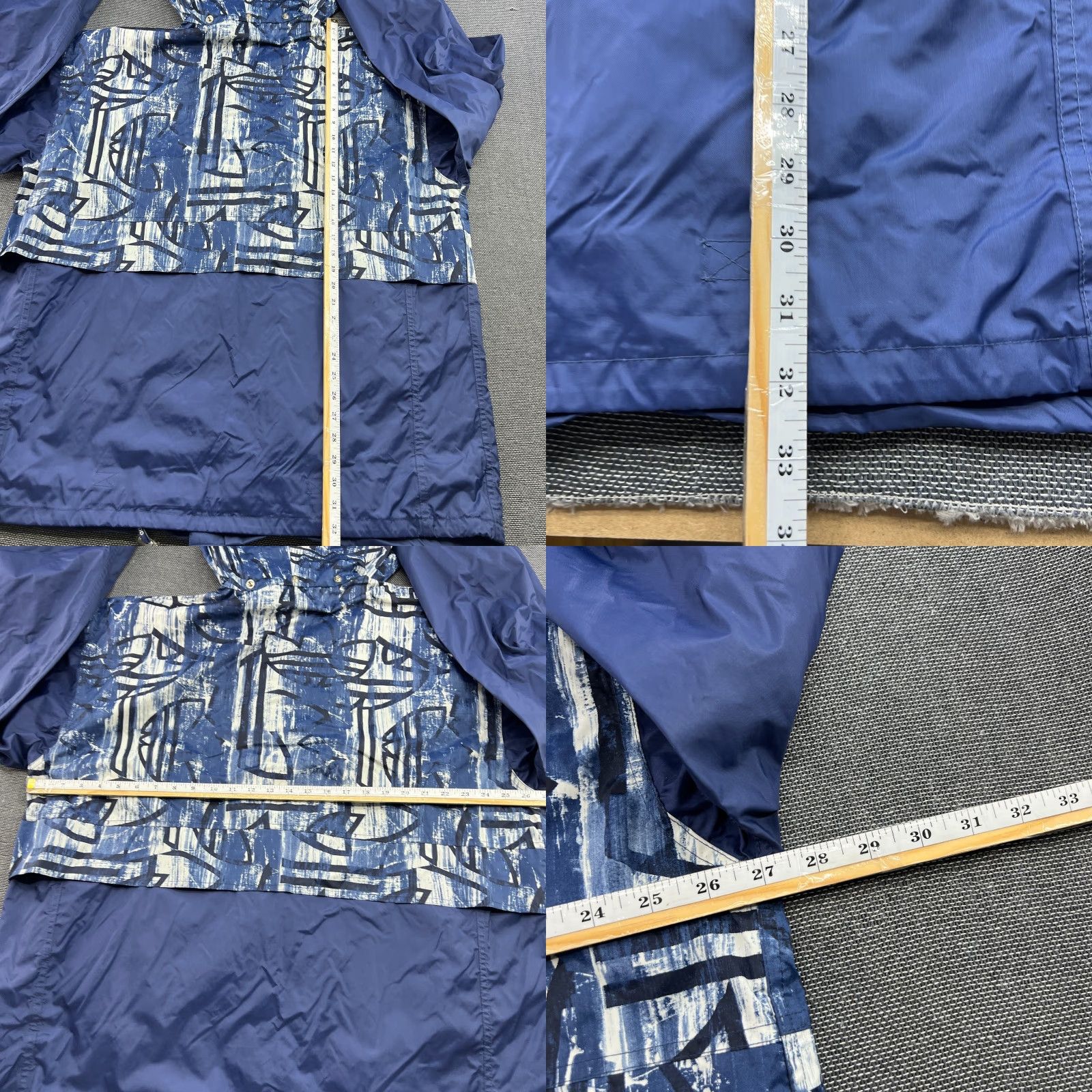 Adidas Adidas Windbreaker Jacket Mens XL Blue Hooded Trefoil 90s Full Zip Water Resistant Casual Jacket Size US XL / EU 56 / 4 - 9 Thumbnail