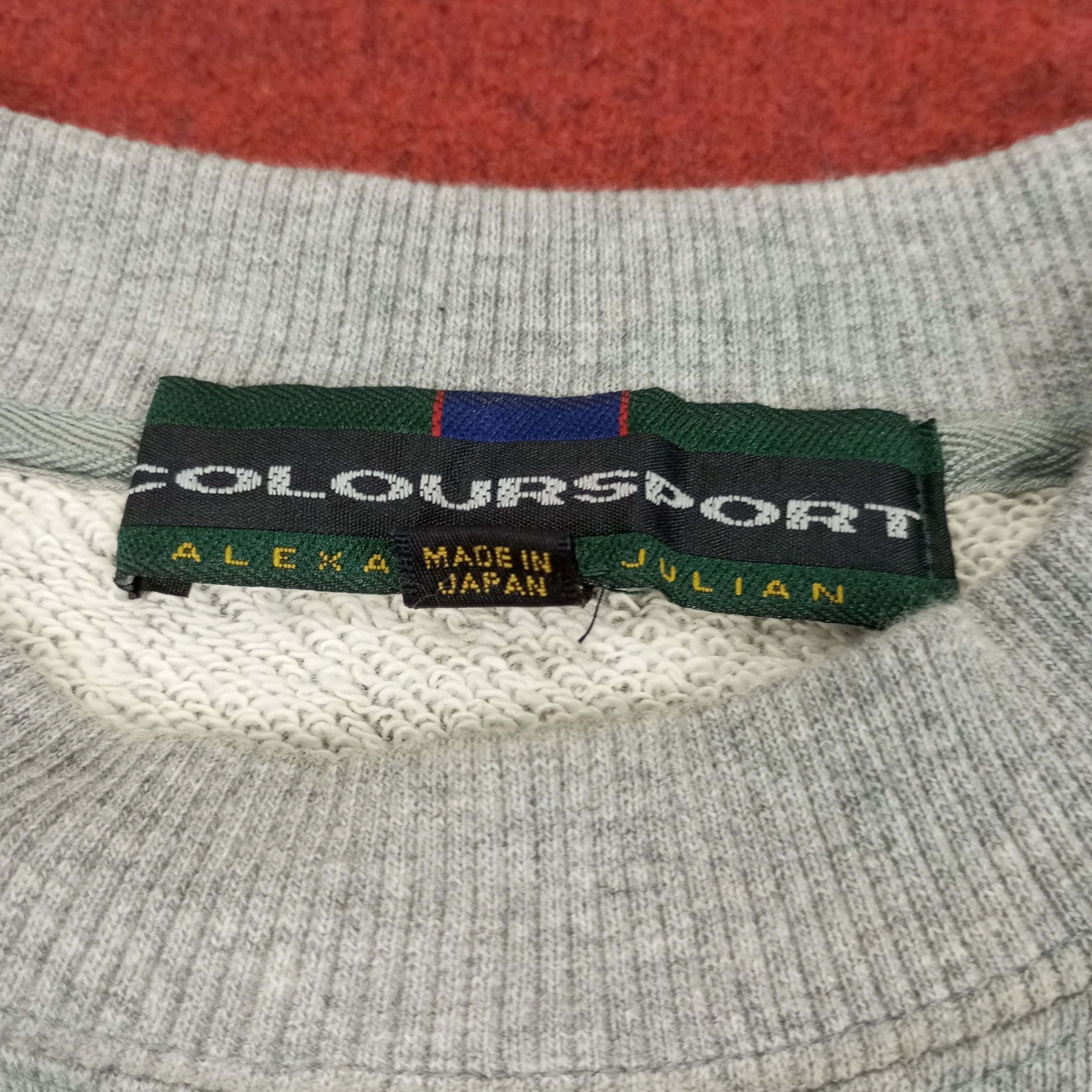 Alexander Julian × Colours × Vintage Colours By Alexander Julian Fashion Style Sweatshirt Size US M / EU 48-50 / 2 - 6 Thumbnail