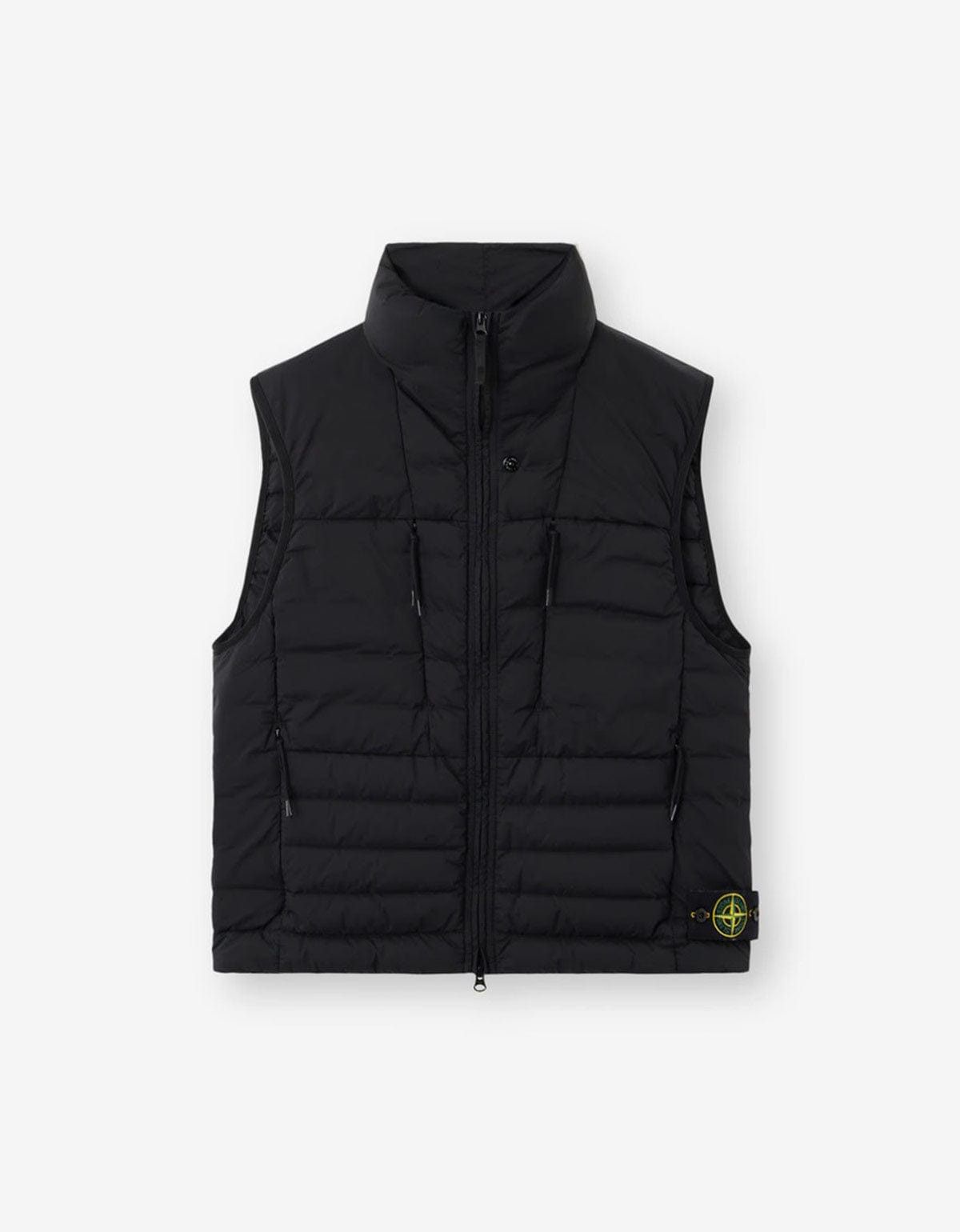 Stone Island Black Seamless Tunnel Nylon Down-TC Vest
