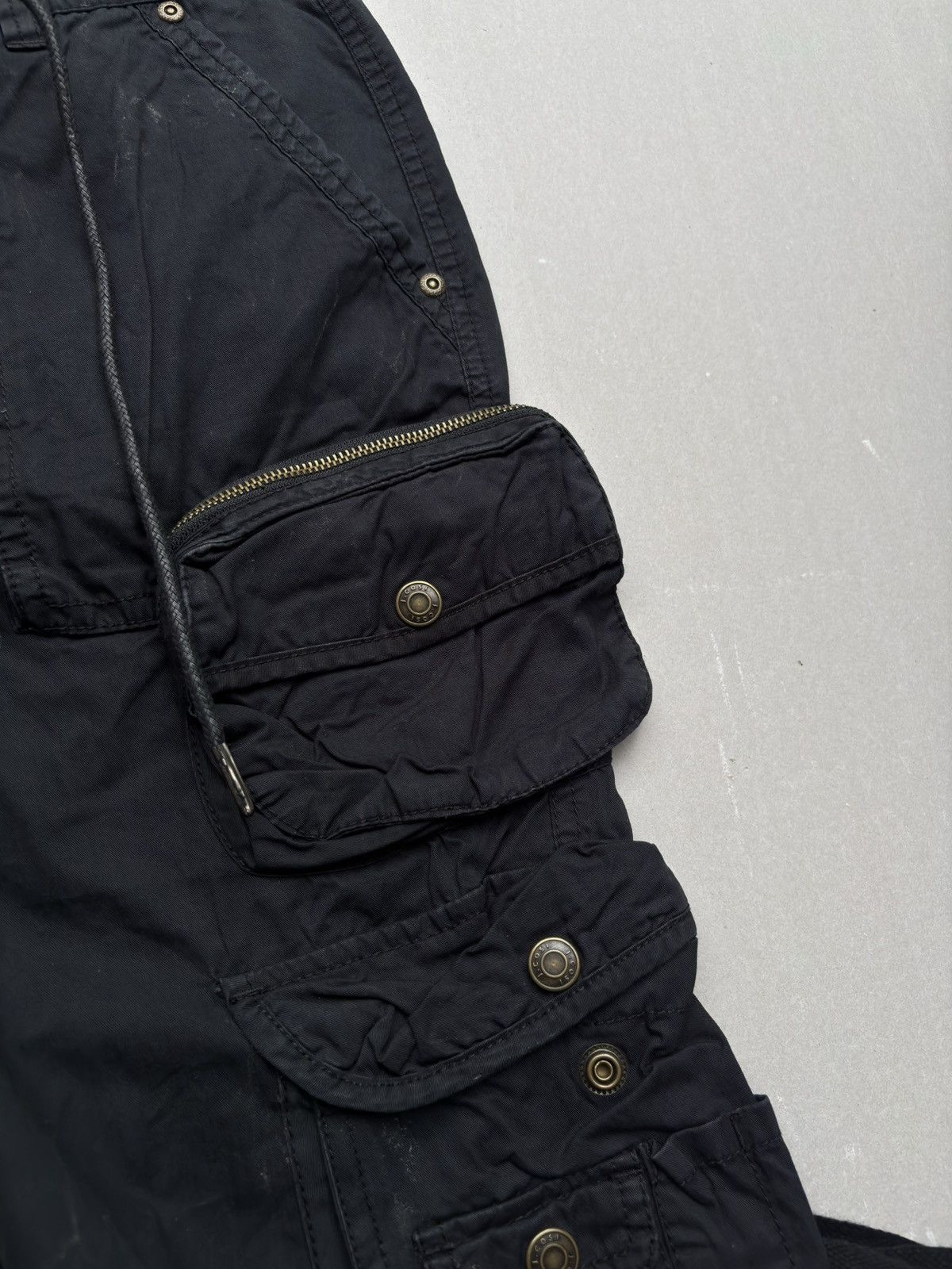 Japanese Brand COSI lace up flare cArgo pants Size US 28 / EU 44 - 5 Thumbnail