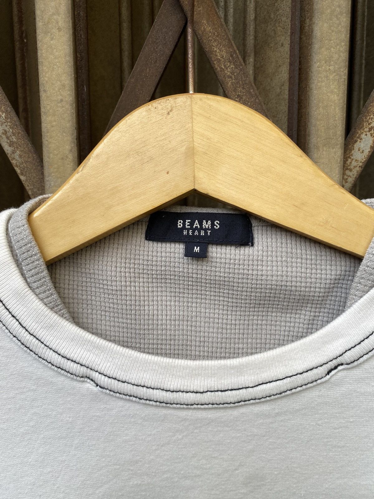 Beams Japan Vintage BeamS Heart Japanese Brand Tee Size US L / EU 52-54 / 3 - 3 Thumbnail