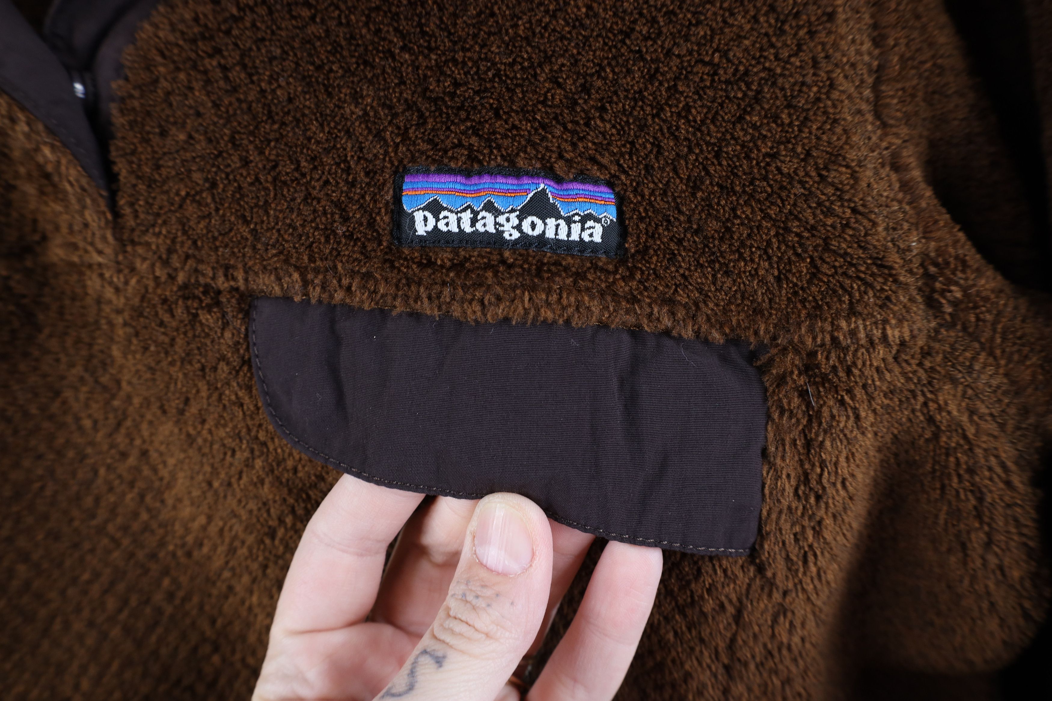 Patagonia × Vintage Patagonia Spell T Snap Button Fleece Pullover Sweater Brown Size S / US 4 / IT 40 - 7 Thumbnail