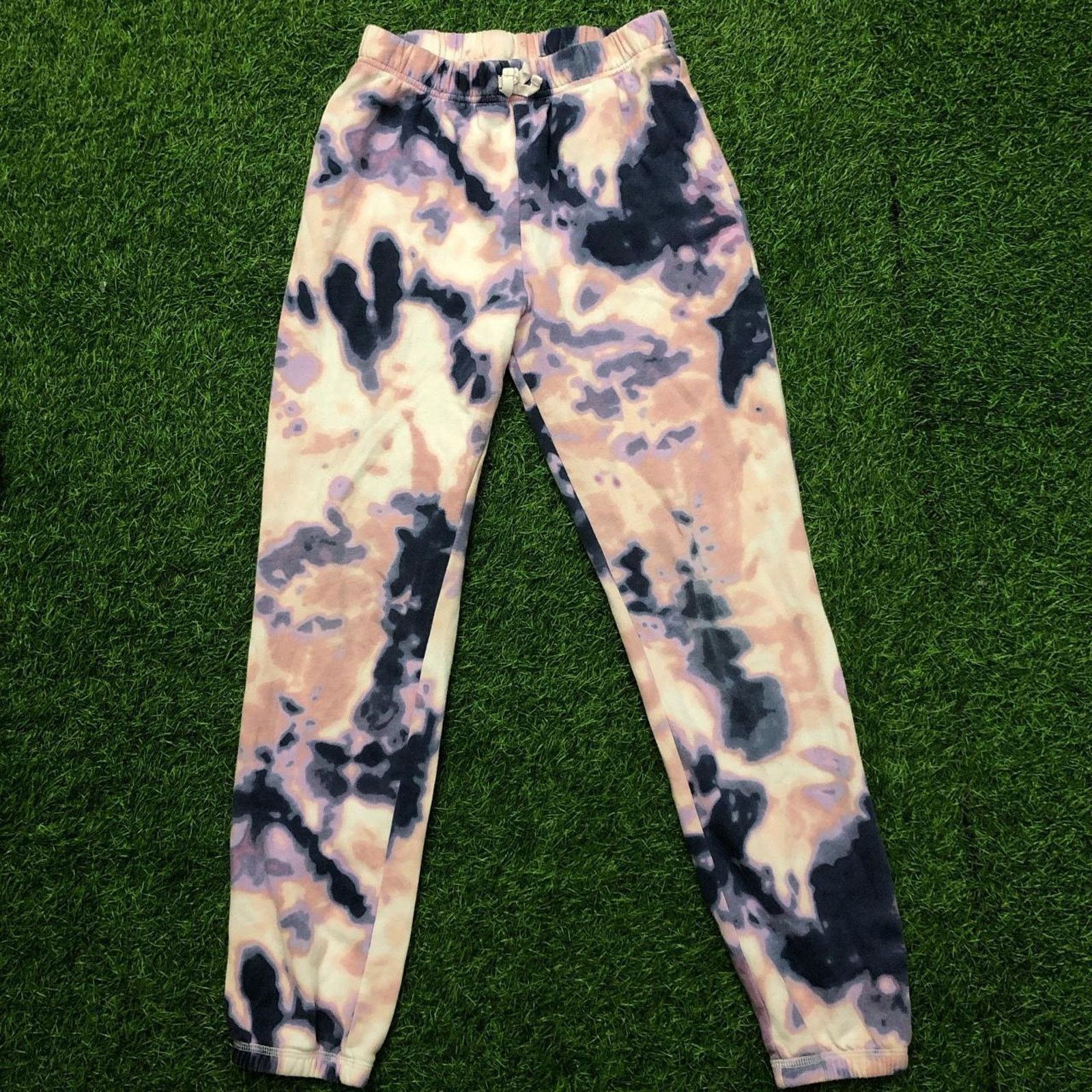 Other Women's Pink/Purple/Blue Tie Dye/Marbled Jogger Sweatpants Size 24" / US 00 / IT 34 - 2 Thumbnail