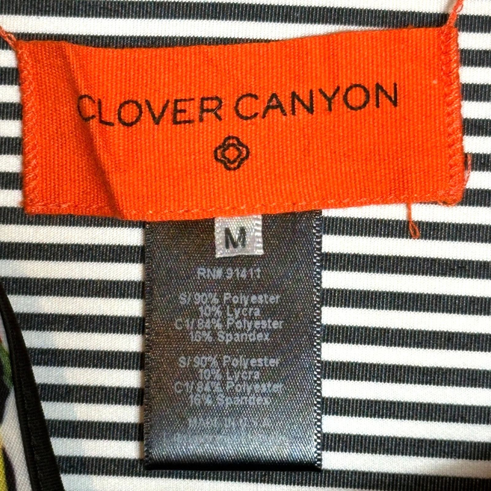 Clover Canyon Clover Canyon Reversible Botanical Wave Crop top - size M Size M / US 6-8 / IT 42-44 - 12 Thumbnail