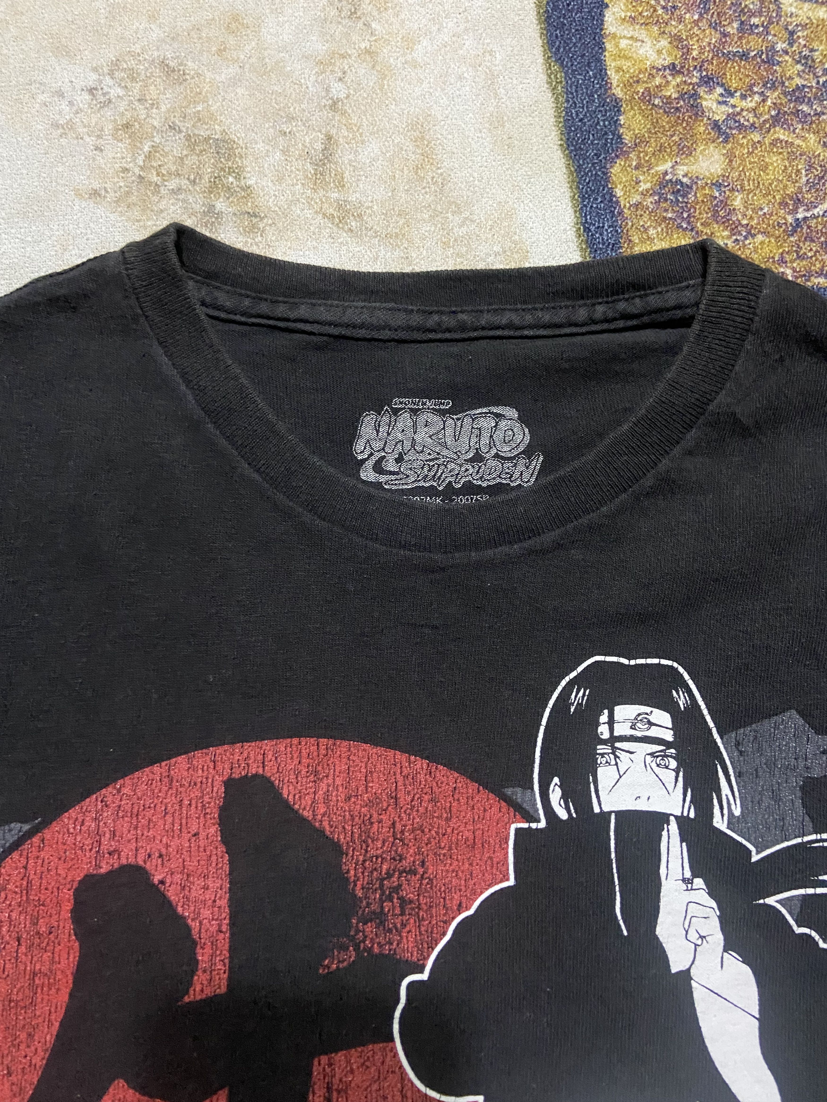 Anime × Japanese Brand × Vintage NARUTO SHIPPUDEN Shonen Jump ITACHI UCHIHA Ripple Junction Size US M / EU 48-50 / 2 - 3 Thumbnail