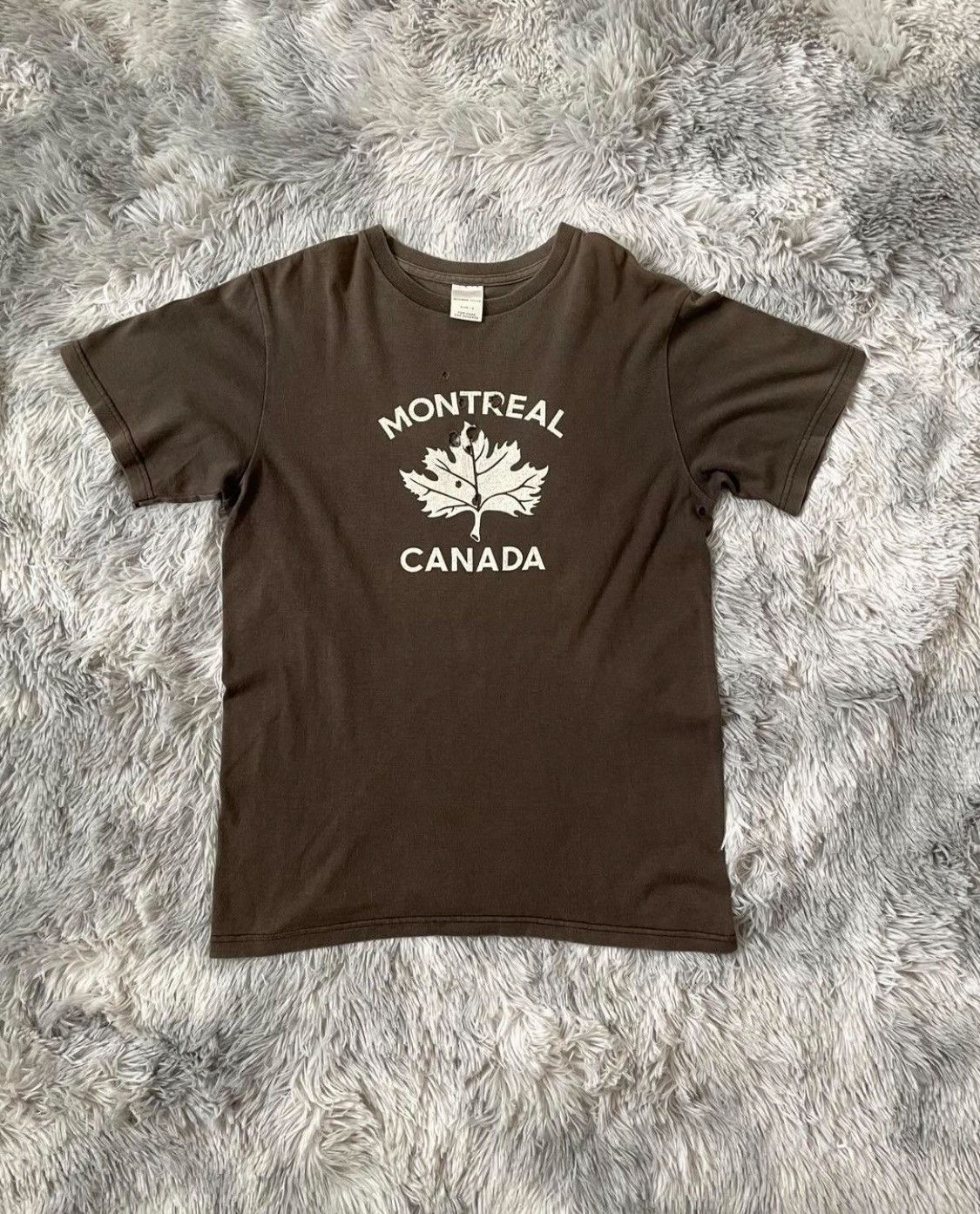 Japanese Brand × Number (N)ine number nine montreal canada tee