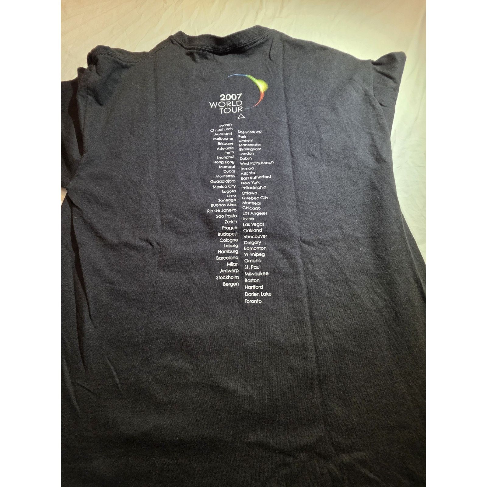 Hanes Roger Waters Dark Side Of The Moon 2007 Tour Hanes Men's Size US L / EU 52-54 / 3 - 4 Thumbnail