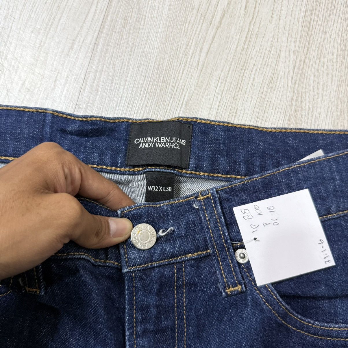 Andy Warhol × Calvin Klein 205W39NYC CALVIN KLEIN x ANDY WARHOL denim pants art Size US 32 / EU 48 - 8 Thumbnail